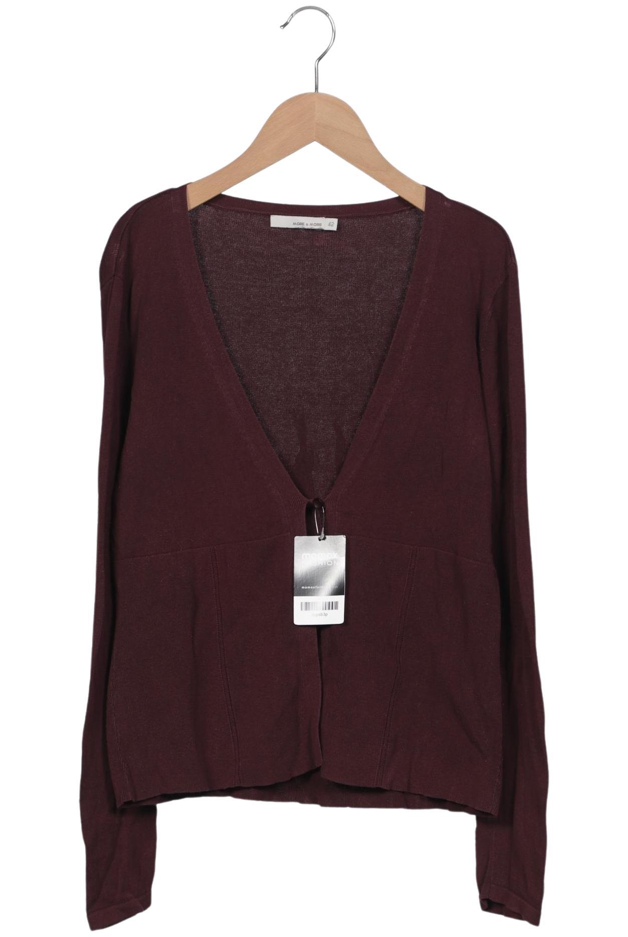 

More & More Damen Strickjacke, bordeaux, Gr. 42