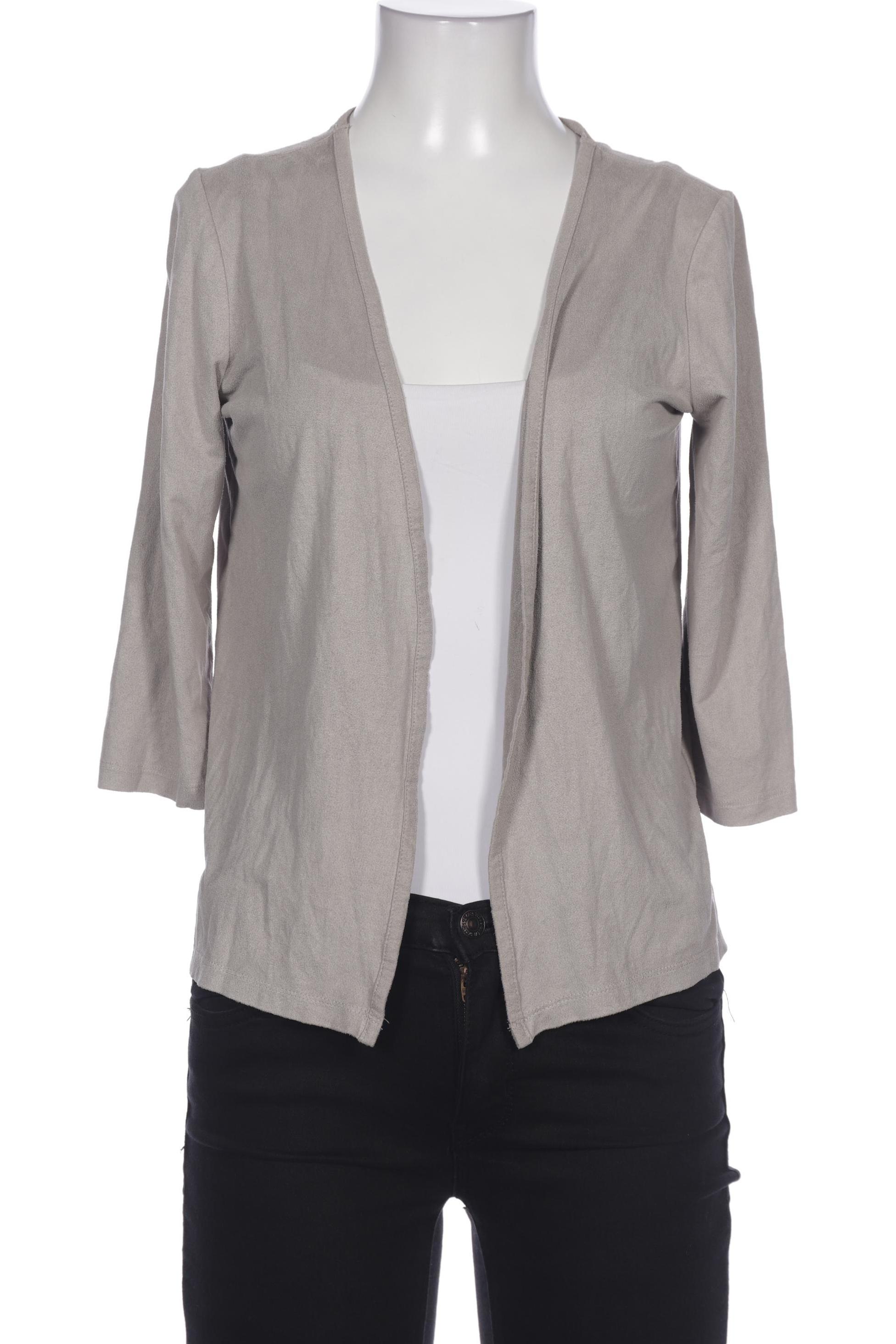 

More & More Damen Strickjacke, grau, Gr. 36