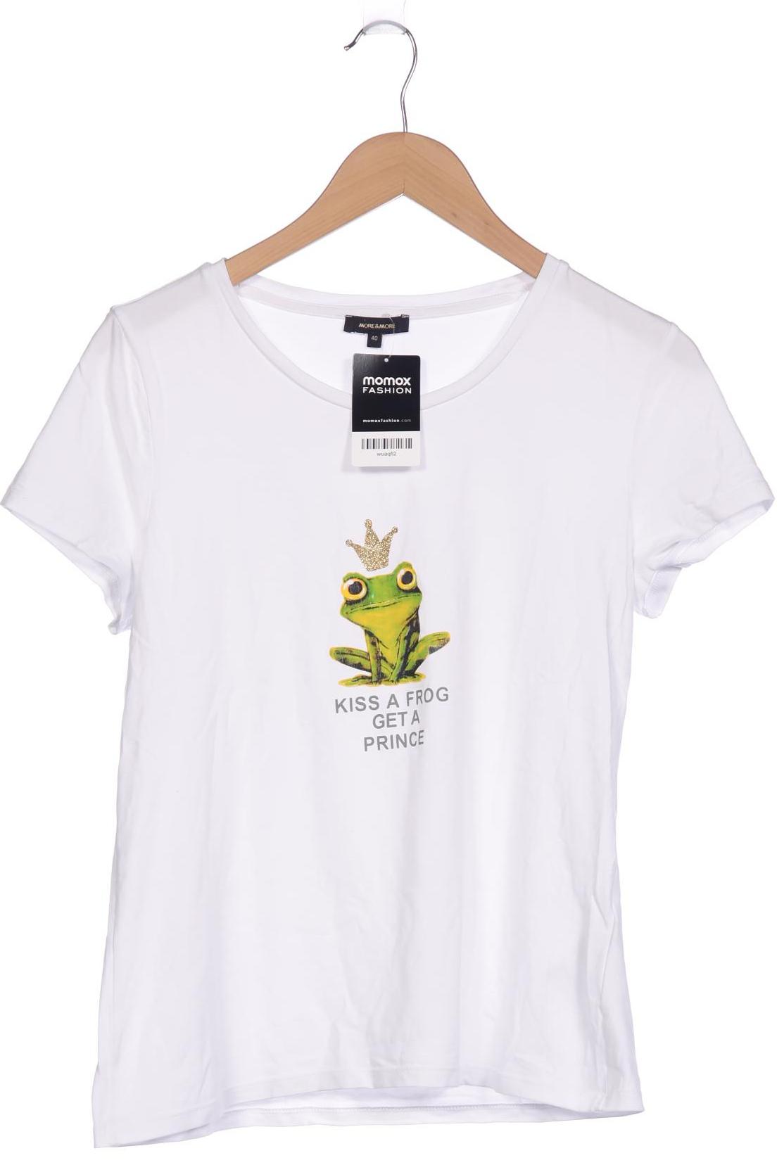 

More & More Damen T-Shirt, weiß, Gr. 40