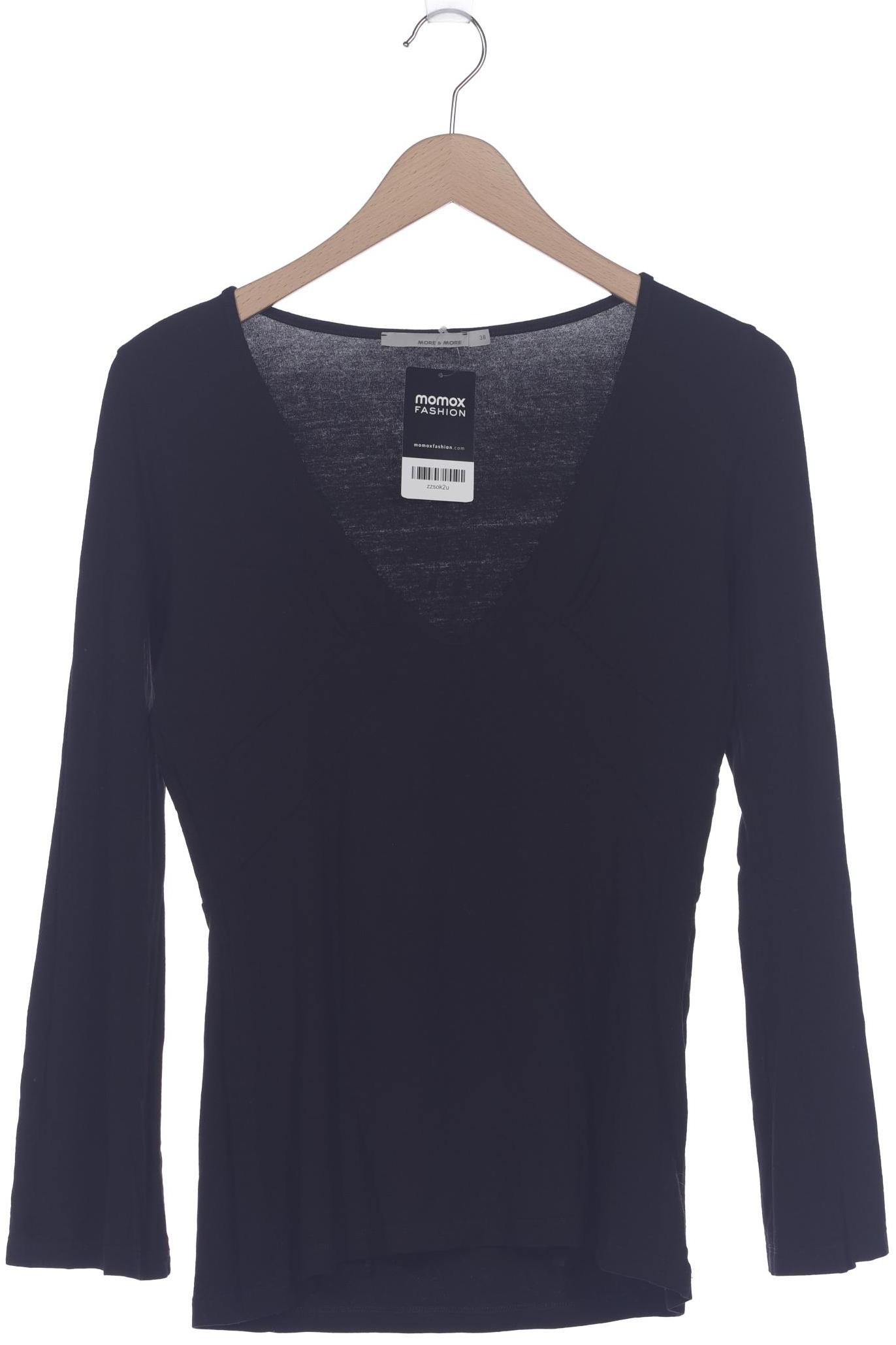 

More & More Damen Langarmshirt, schwarz