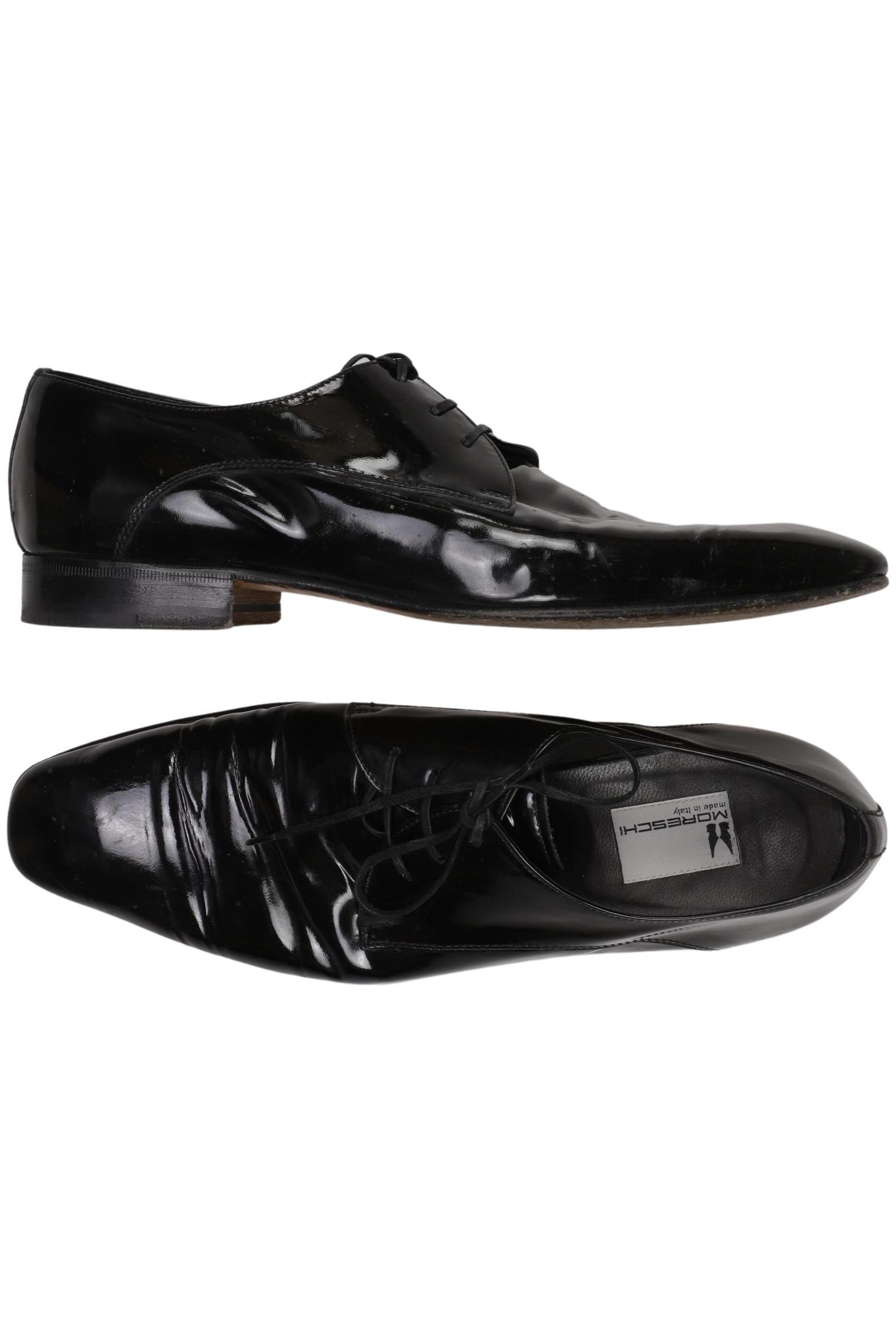 

Moreschi Herren Halbschuh, schwarz, Gr. 7.5