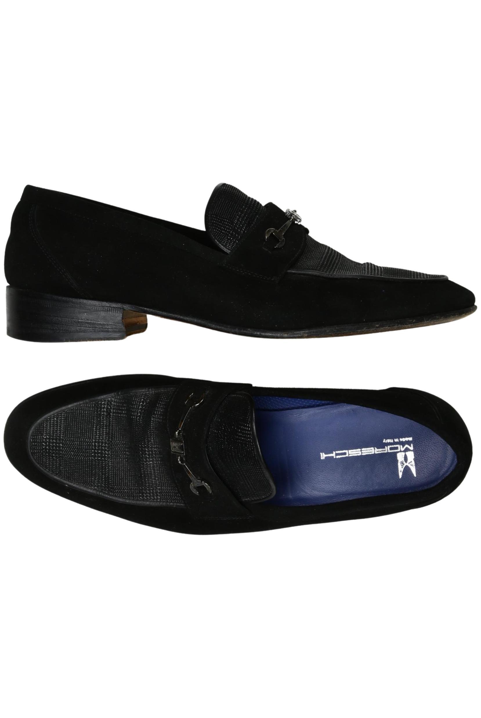 

Moreschi Herren Halbschuh, schwarz, Gr. 7.5