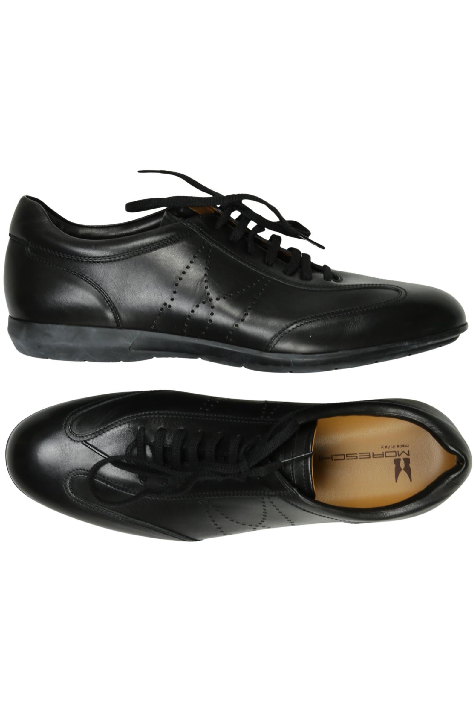 

Moreschi Herren Halbschuh, schwarz, Gr. 8