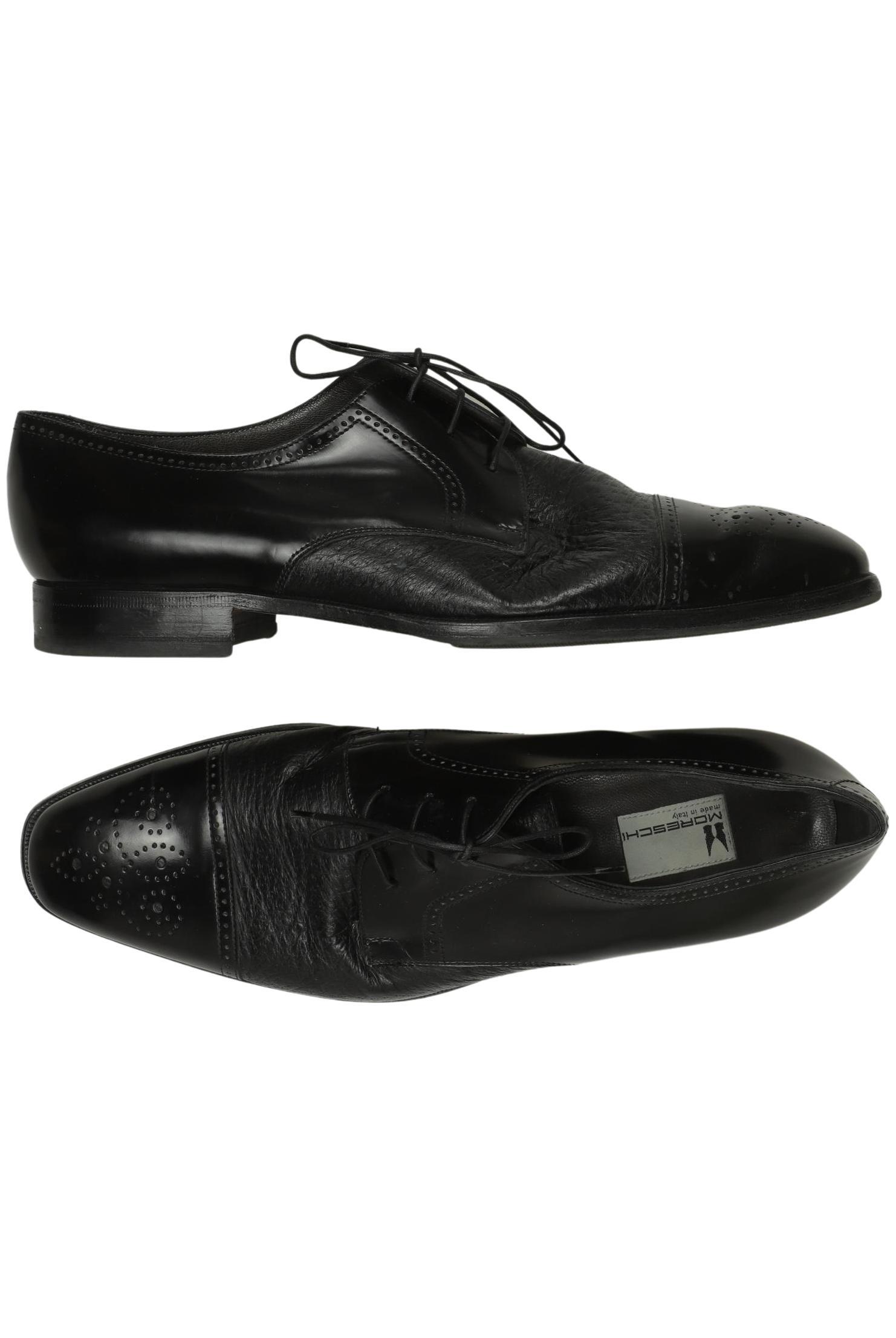 

Moreschi Herren Halbschuh, schwarz, Gr. 10.5