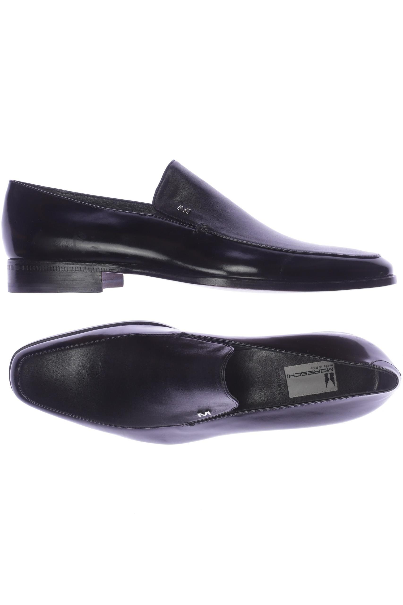 

Moreschi Herren Halbschuh, schwarz, Gr. 9