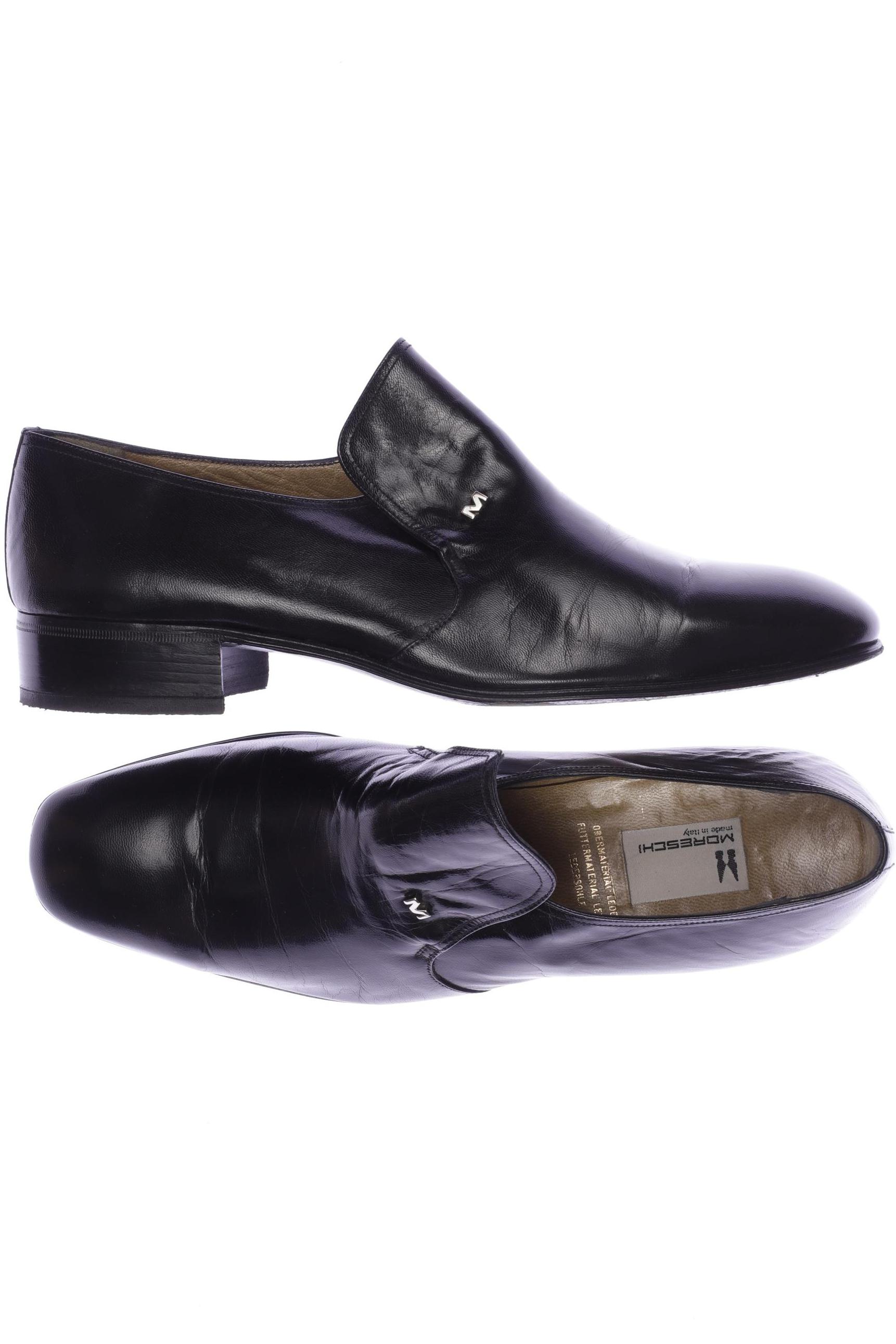 

Moreschi Herren Halbschuh, schwarz, Gr. 10
