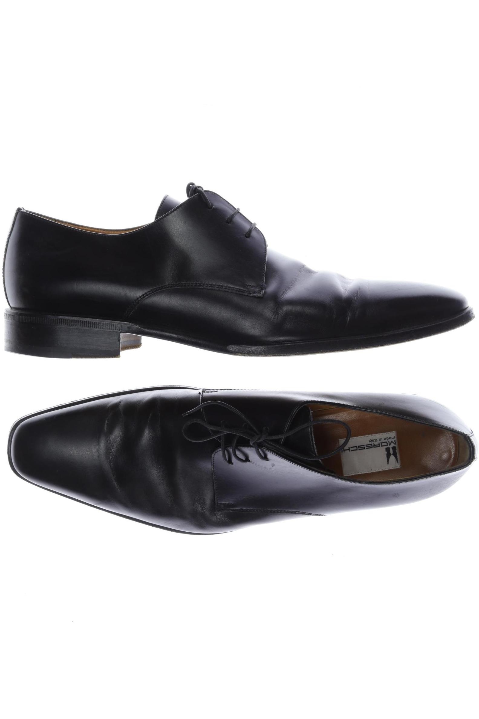 

Moreschi Herren Halbschuh, schwarz, Gr. 10