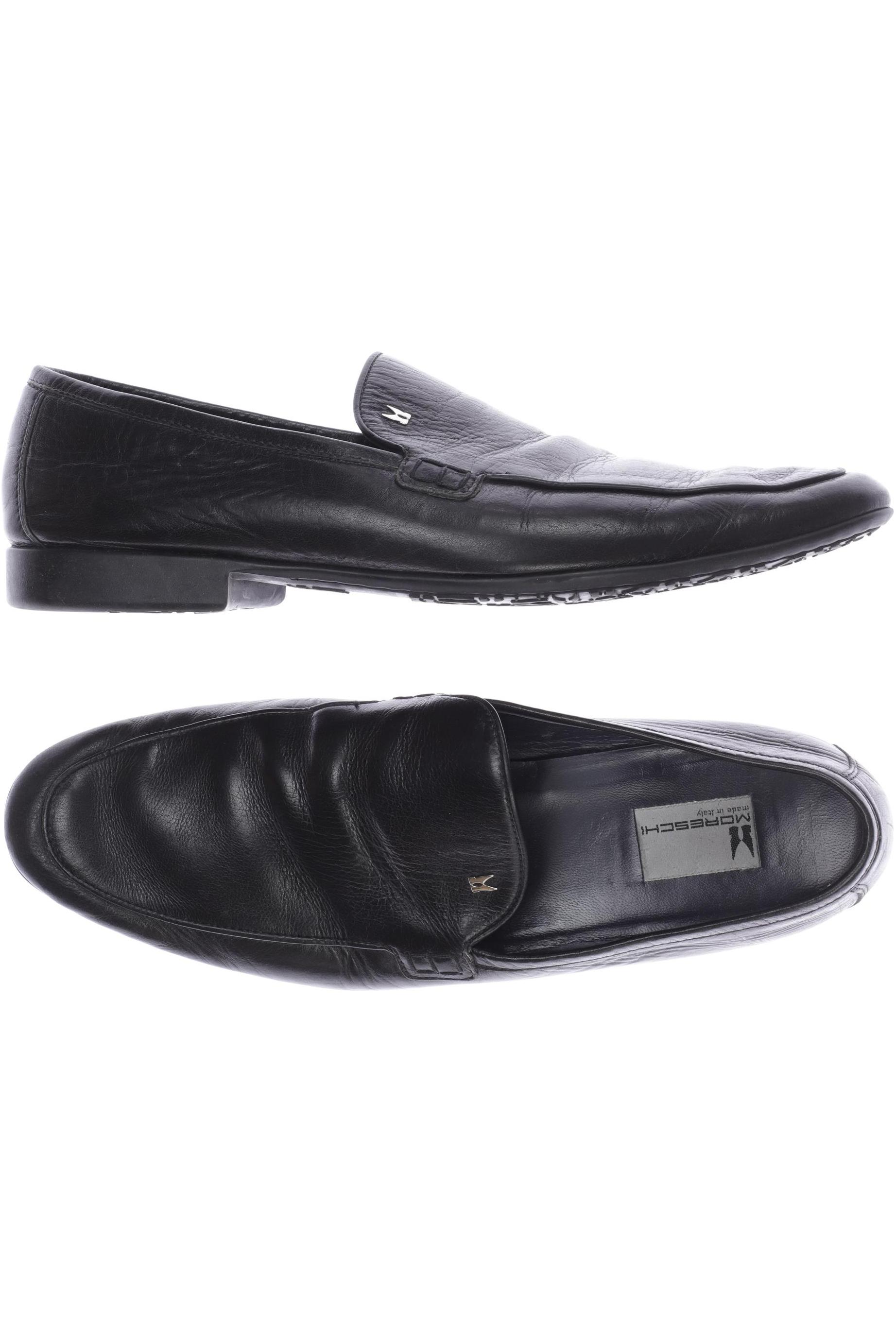 

Moreschi Herren Halbschuh, schwarz, Gr. 9