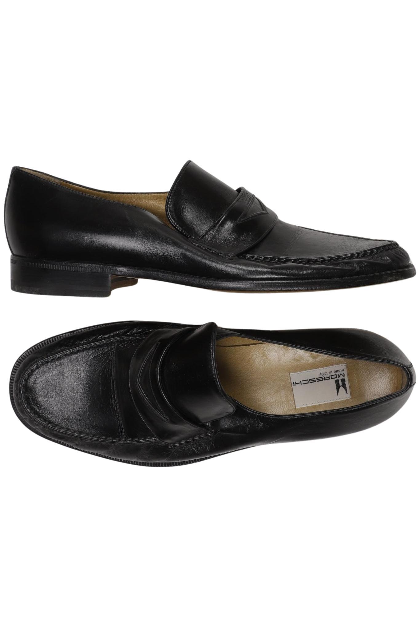 

Moreschi Herren Halbschuh, schwarz, Gr. 8.5