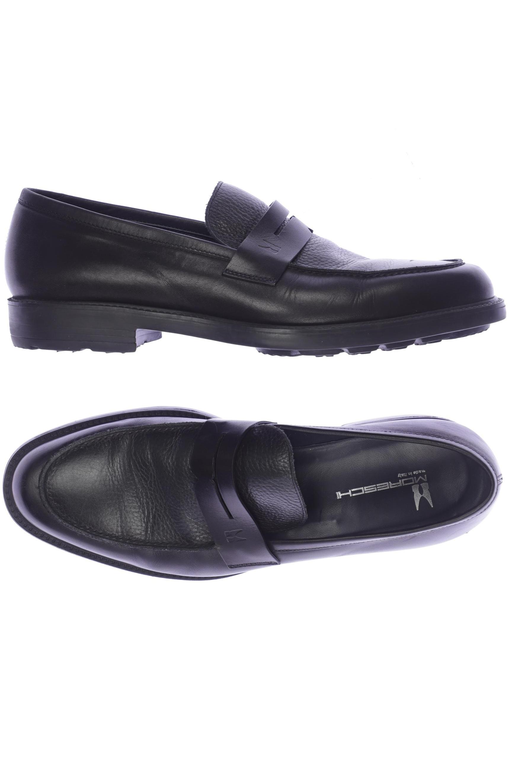 

Moreschi Herren Halbschuh, schwarz, Gr. 44.5