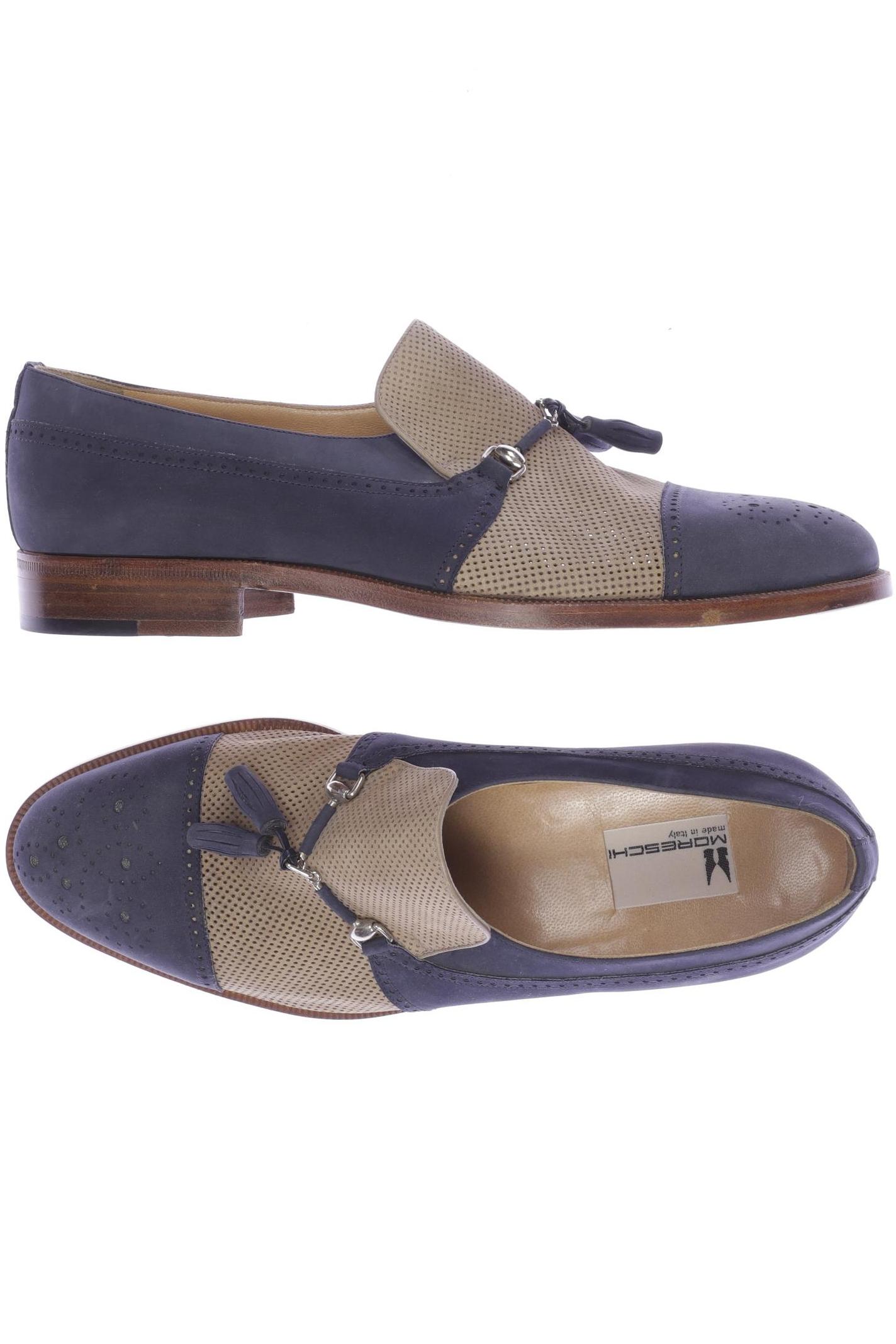 

Moreschi Herren Halbschuh, blau, Gr. 7