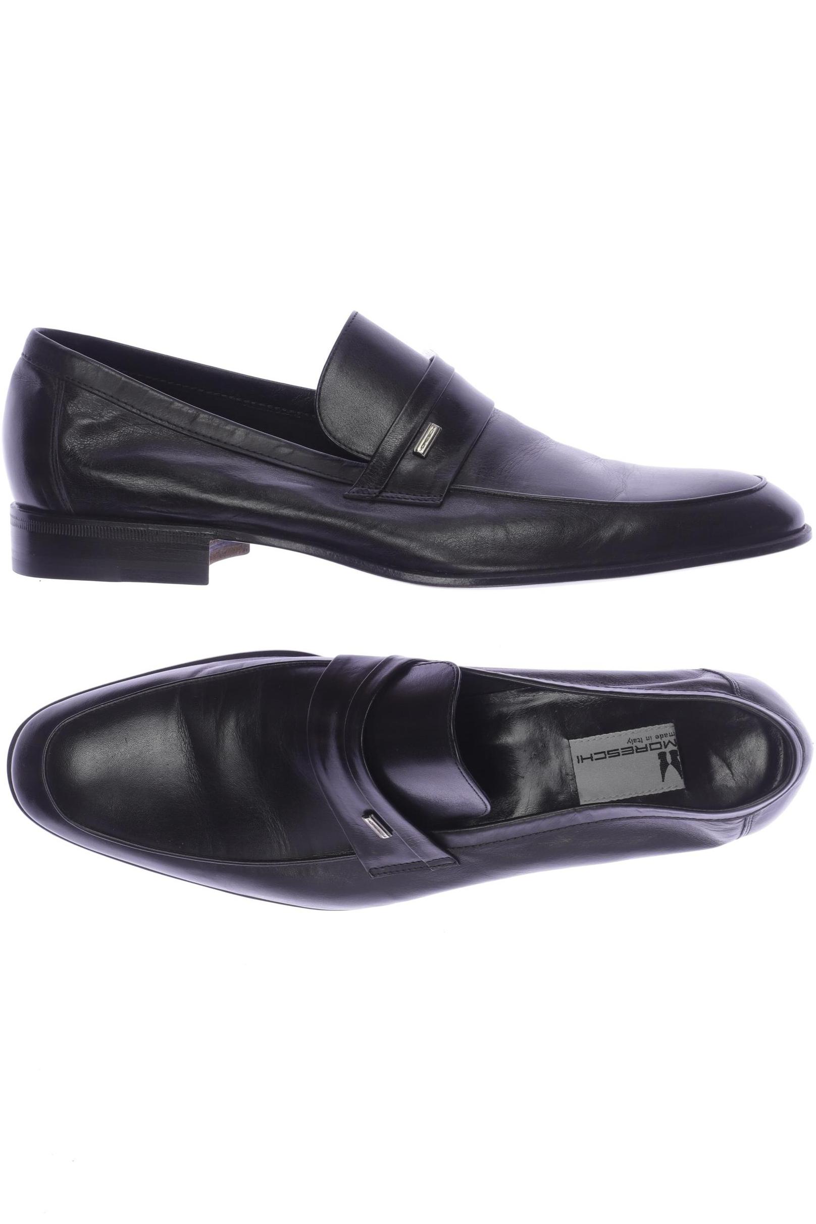 

Moreschi Herren Halbschuh, schwarz, Gr. 8
