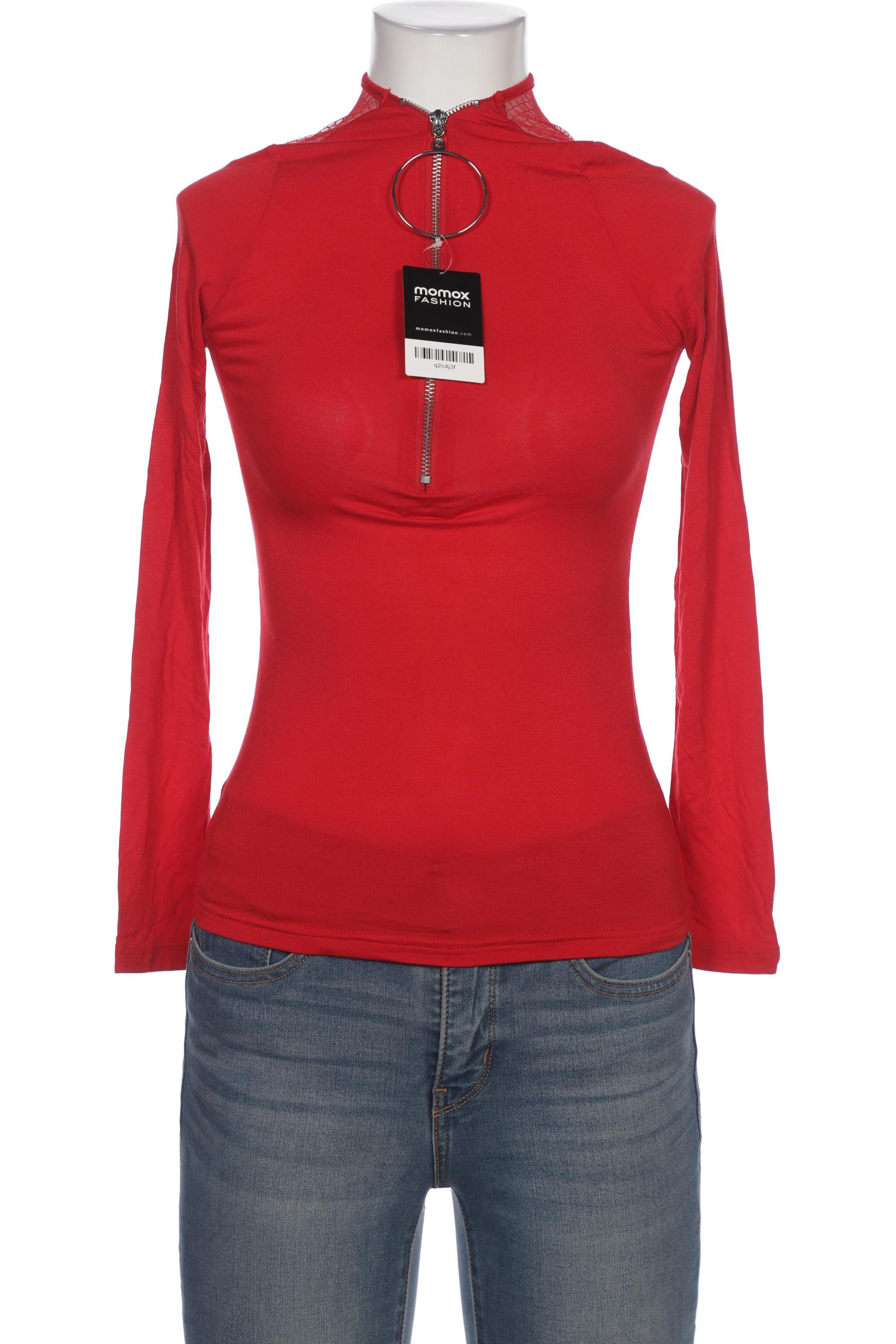 

MORGAN Damen Langarmshirt, rot