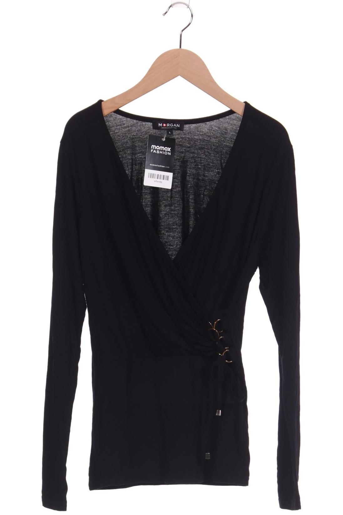 

MORGAN Damen Langarmshirt, schwarz