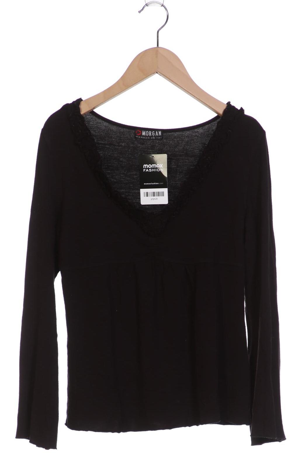 

MORGAN Damen Langarmshirt, schwarz