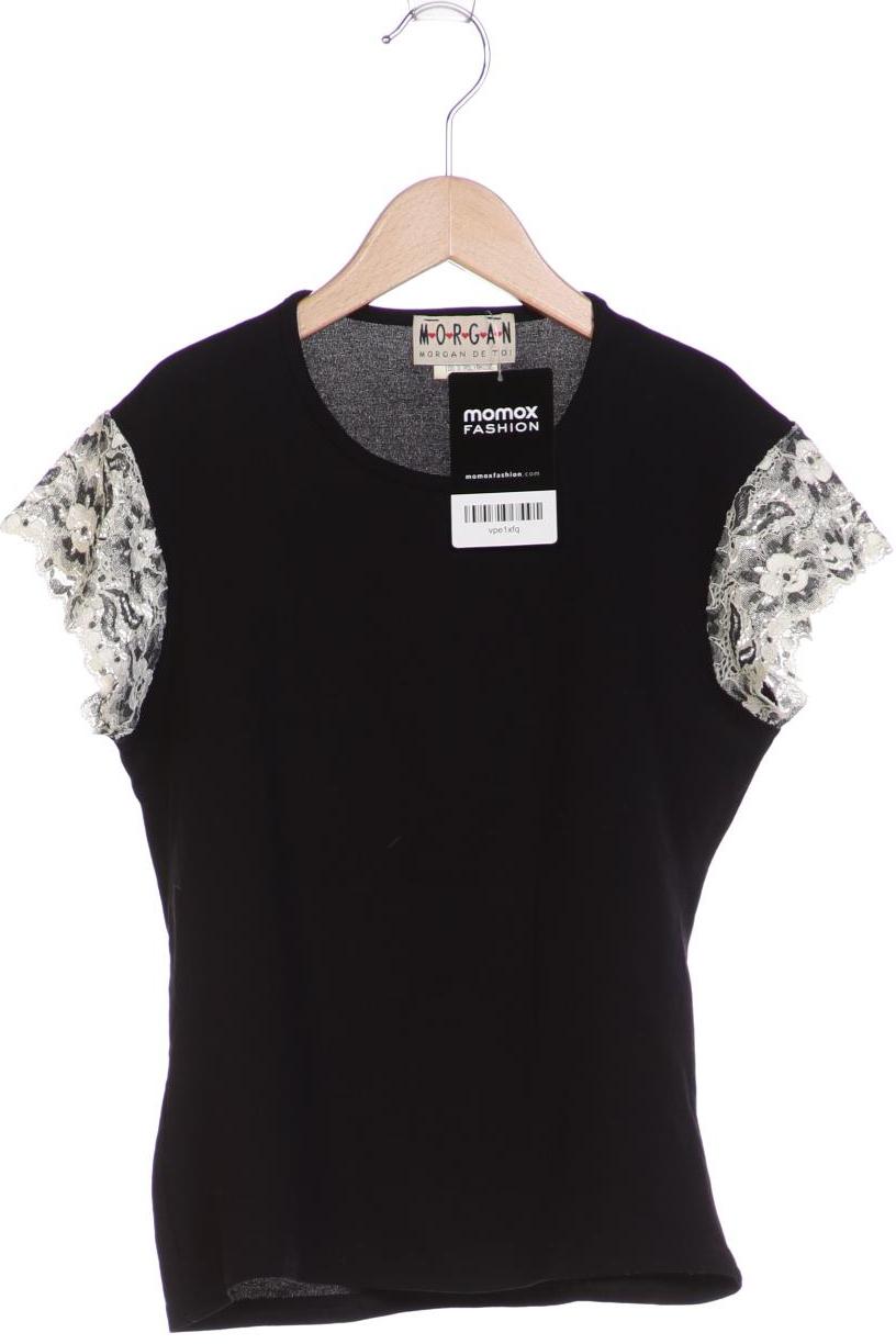 

MORGAN Damen T-Shirt, schwarz