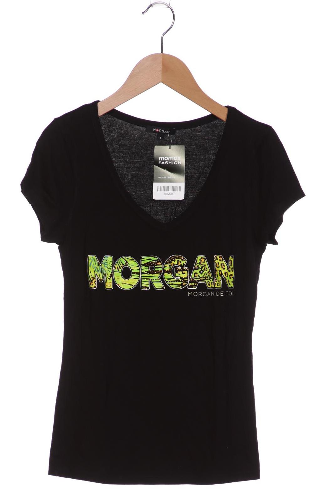 

MORGAN Damen T-Shirt, schwarz