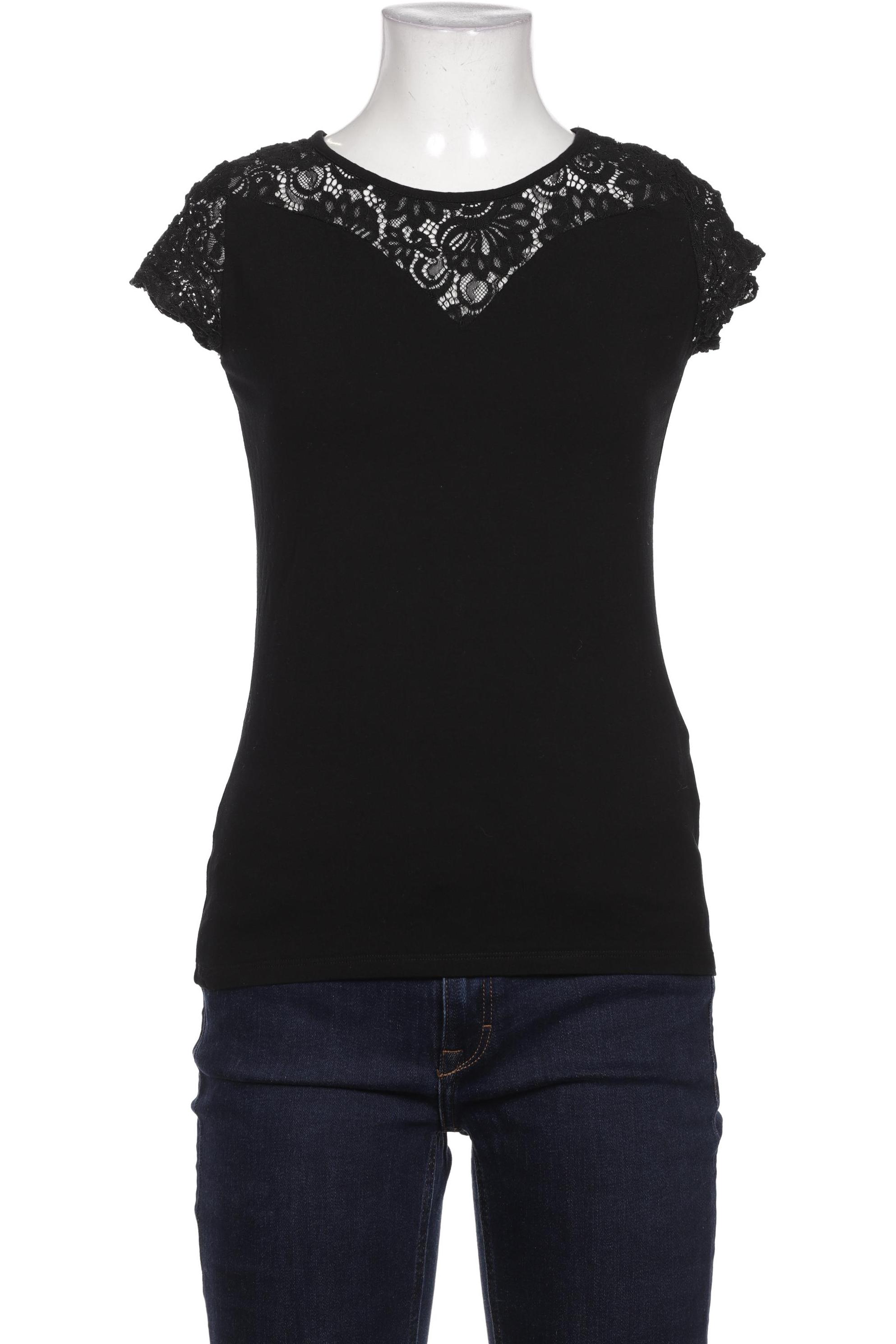 

MORGAN Damen T-Shirt, schwarz