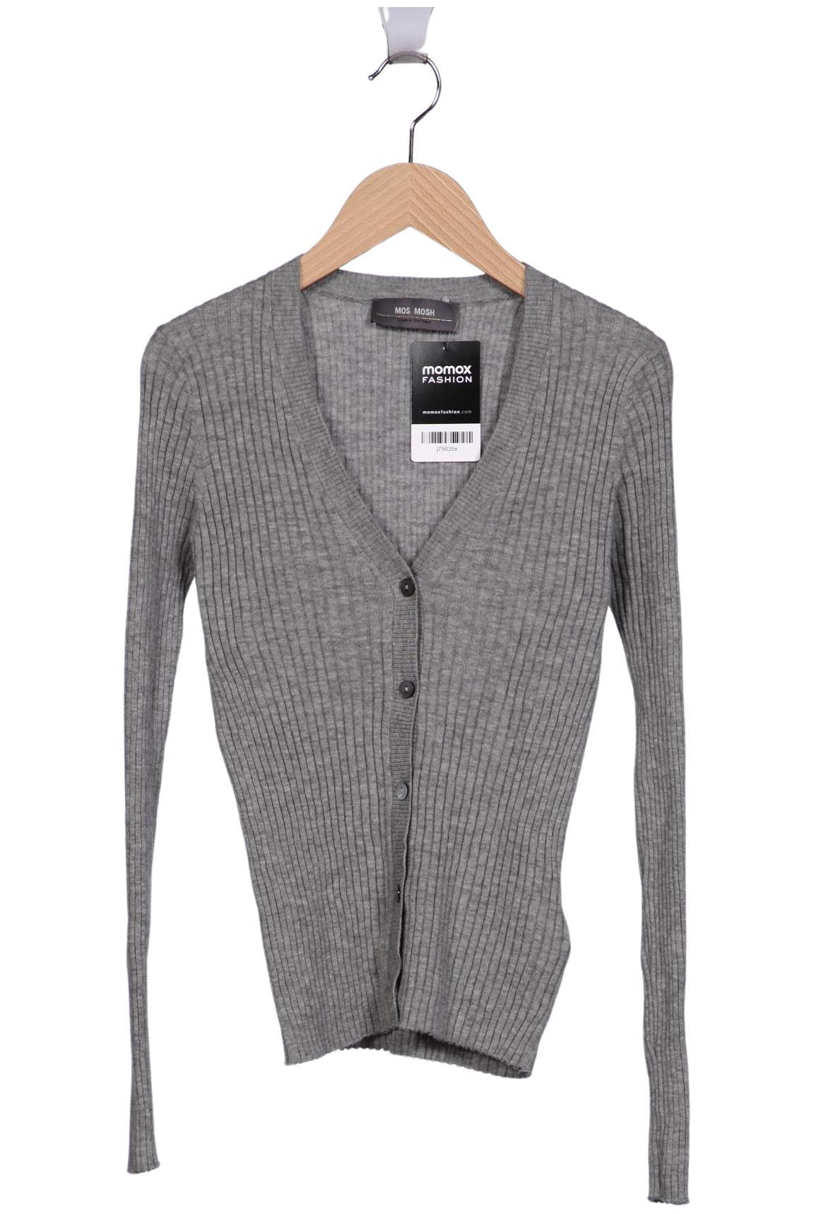 

Mos Mosh Damen Strickjacke, grau, Gr. 34