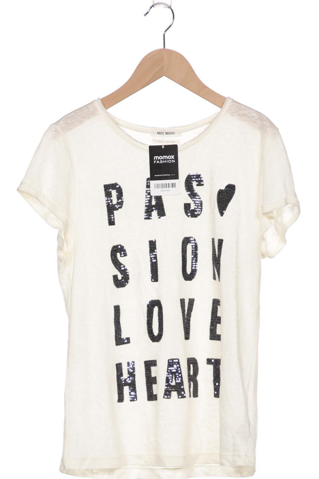 

Mos Mosh Damen T-Shirt, cremeweiß, Gr. 36