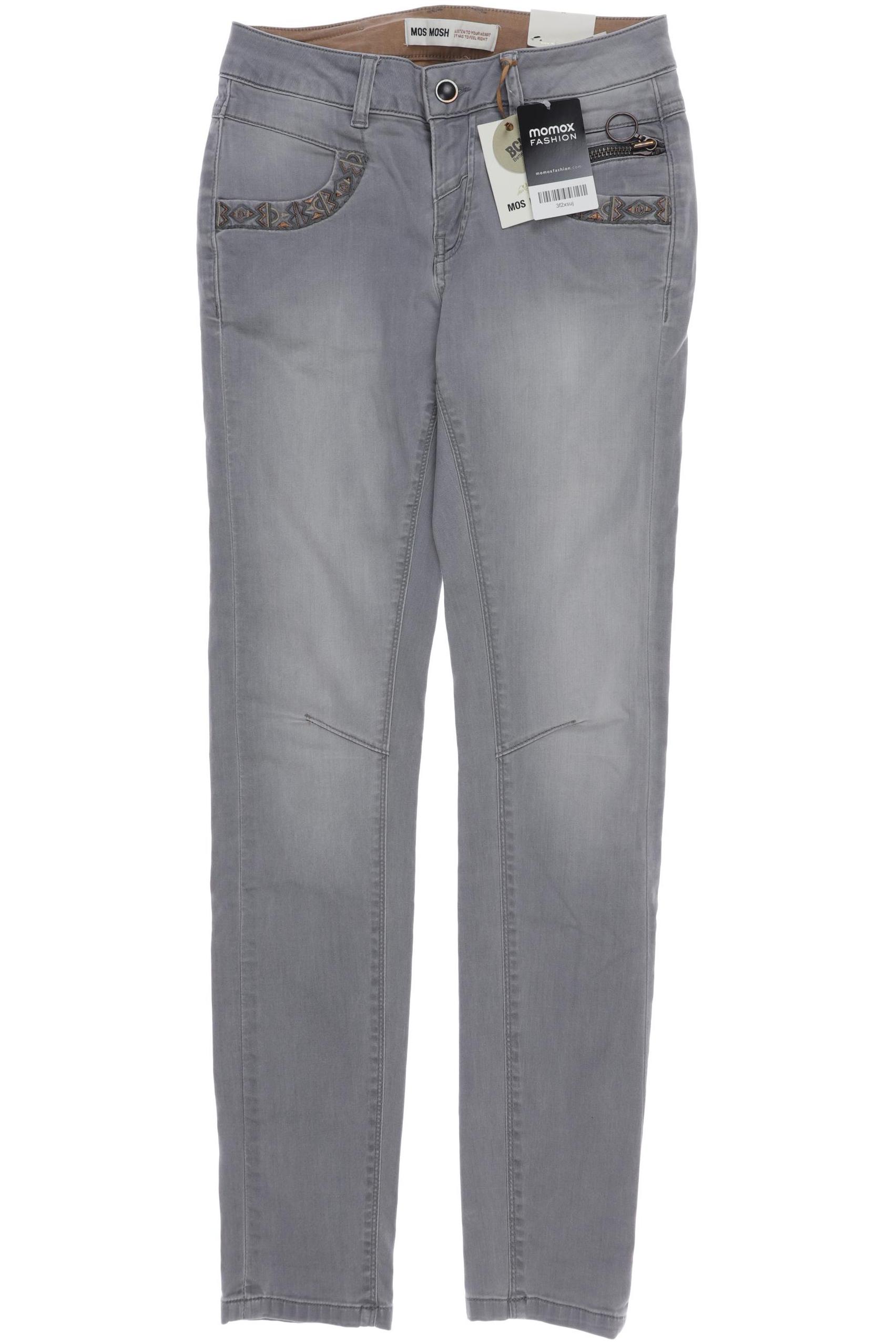 

Mos Mosh Damen Jeans, grau, Gr. 25