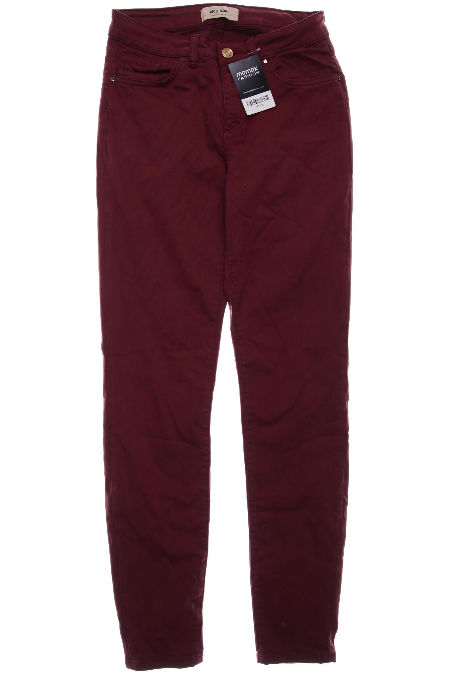 

Mos Mosh Damen Jeans, bordeaux, Gr. 28