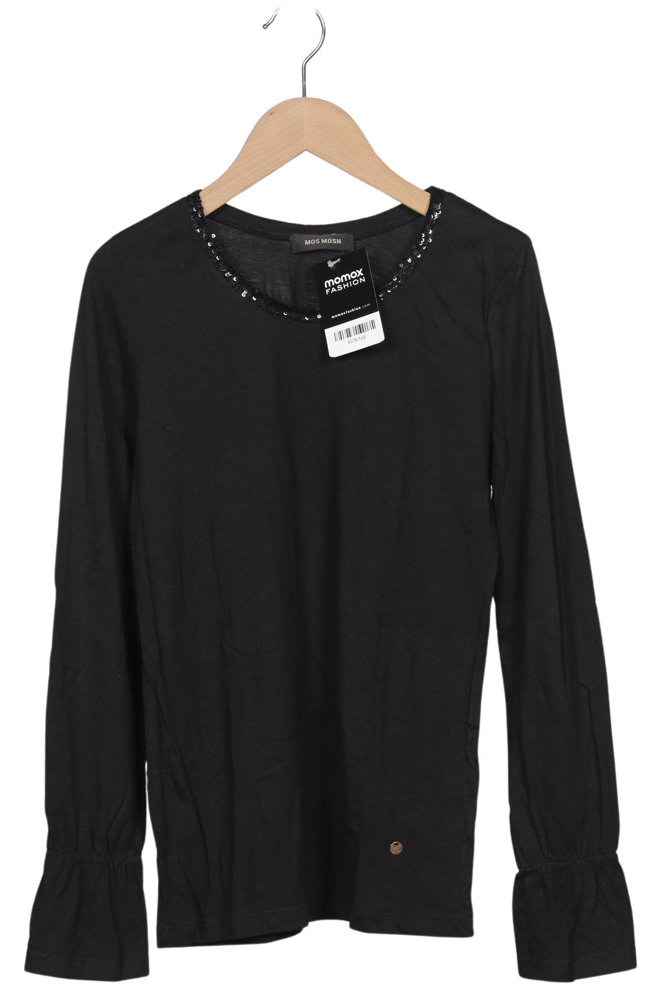 

Mos Mosh Damen Langarmshirt, schwarz, Gr. 36