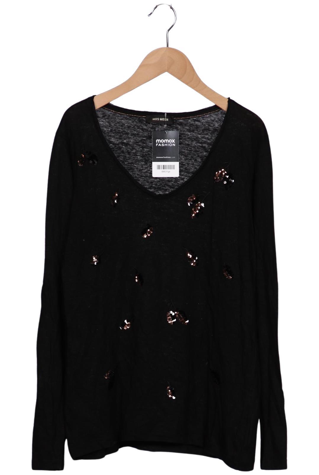 

Mos Mosh Damen Langarmshirt, schwarz, Gr. 38