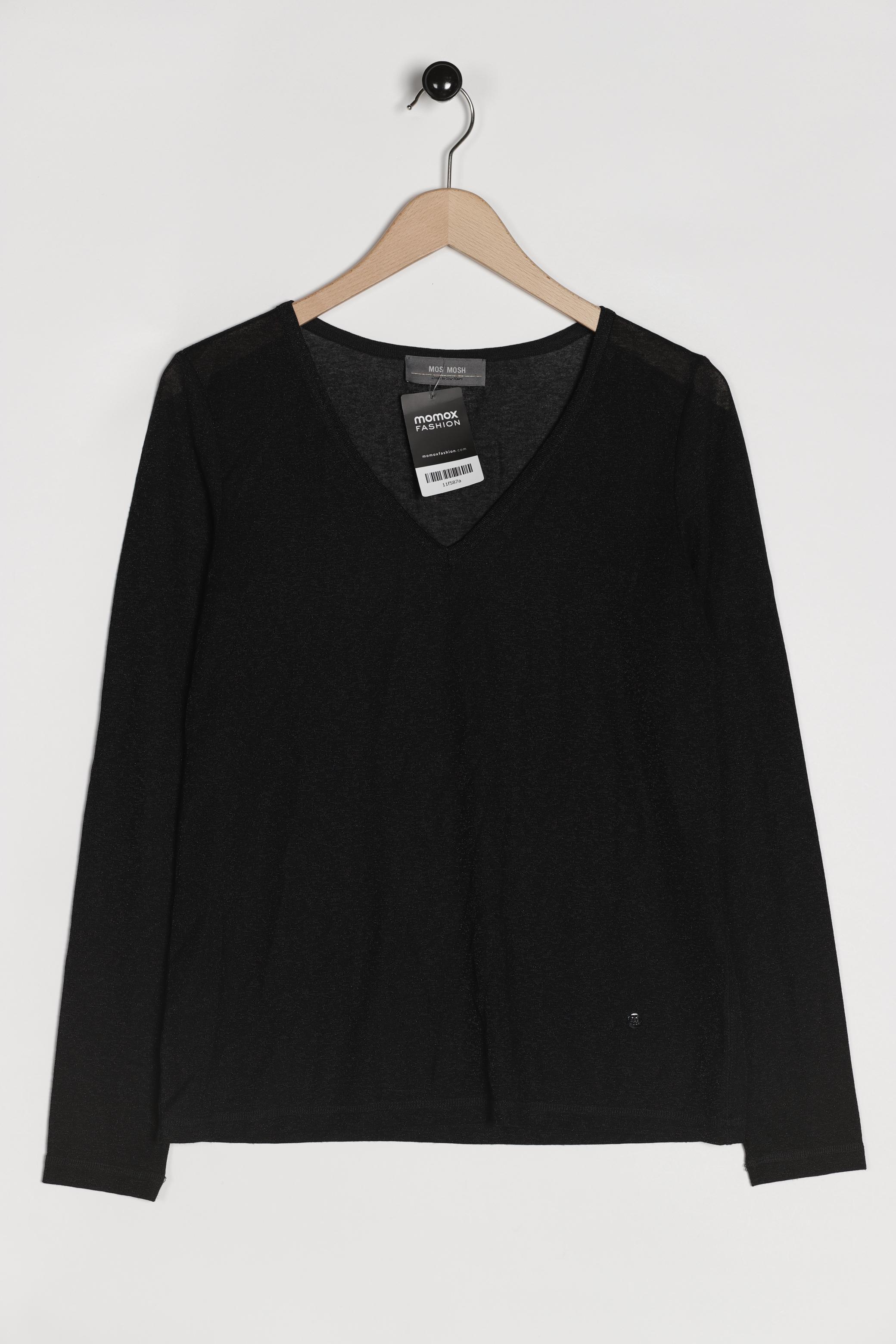 

Mos Mosh Damen Langarmshirt, schwarz, Gr. 38