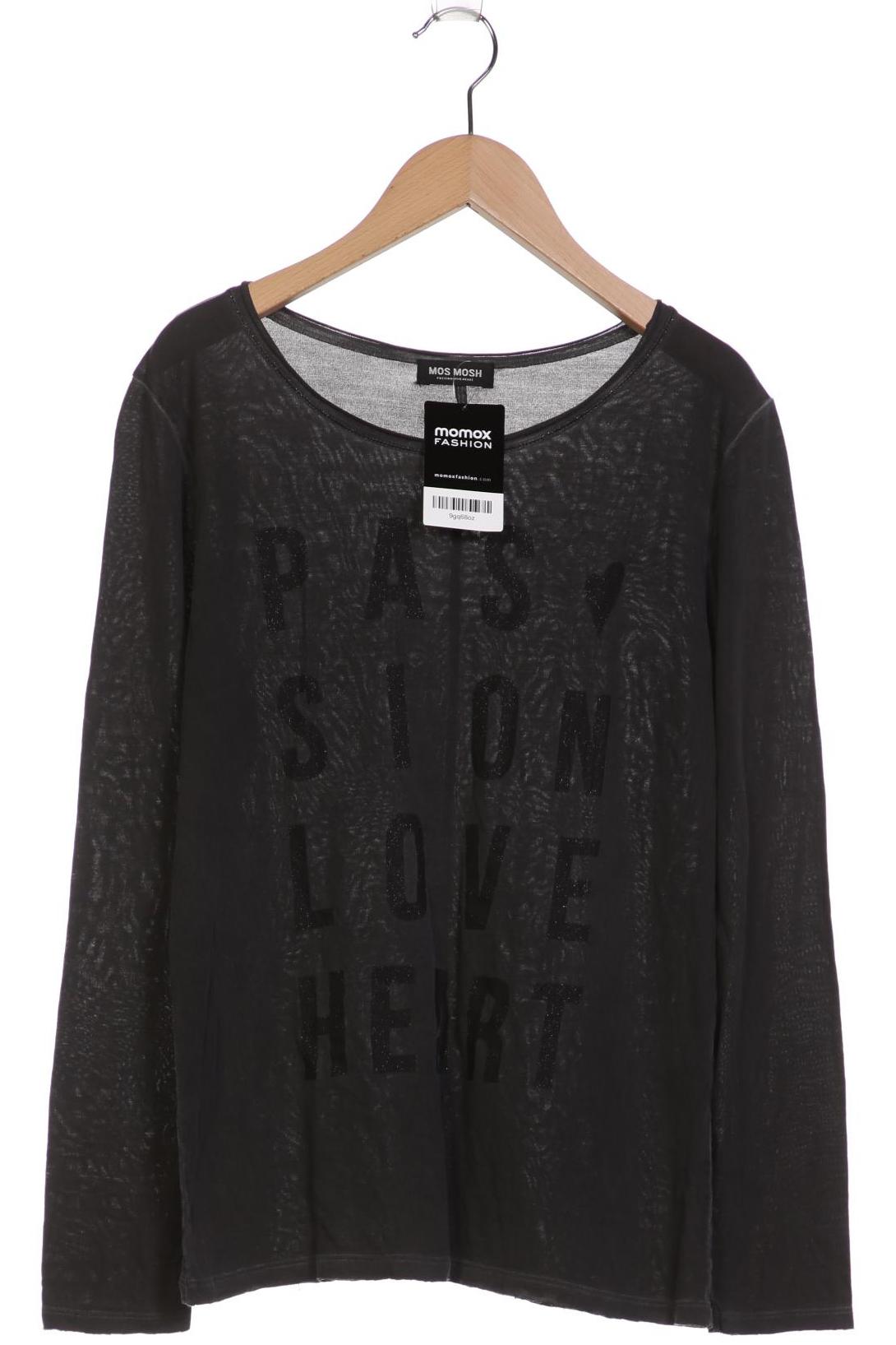 

Mos Mosh Damen Langarmshirt, grau, Gr. 38