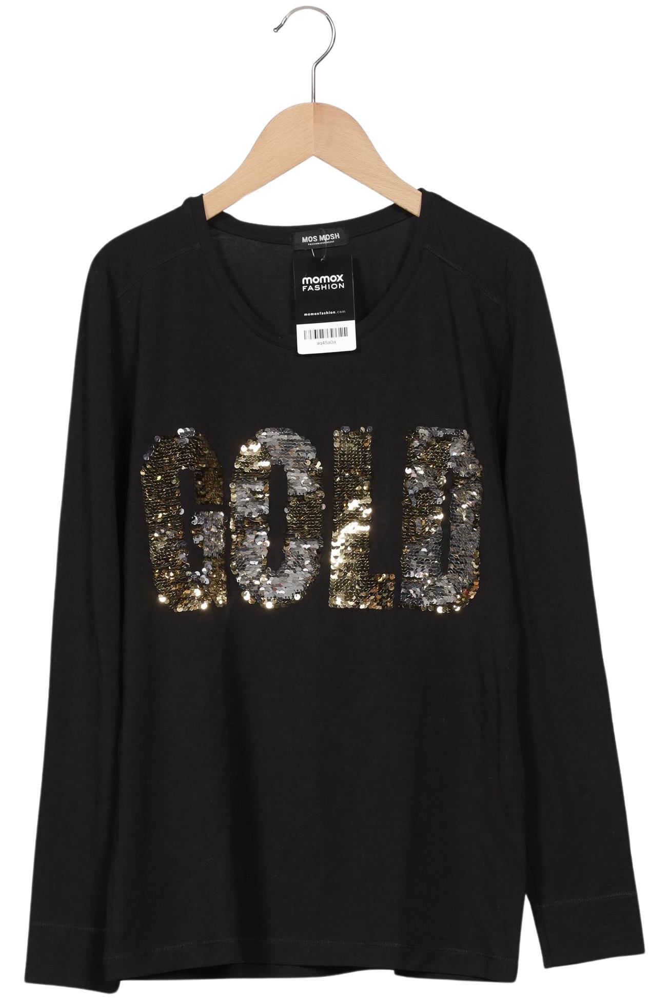 

Mos Mosh Damen Langarmshirt, schwarz, Gr. 36