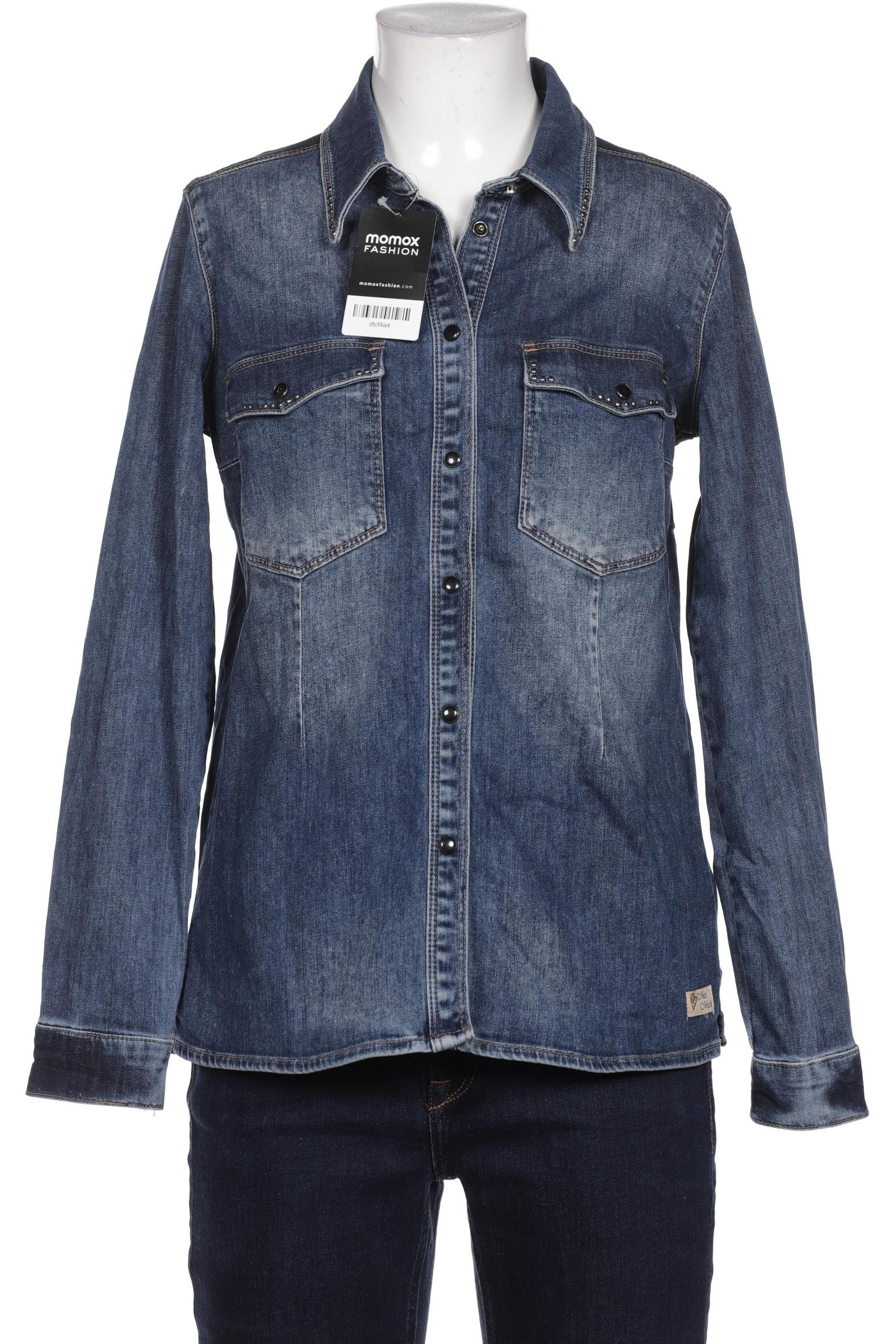 

Mos Mosh Damen Bluse, blau, Gr. 36