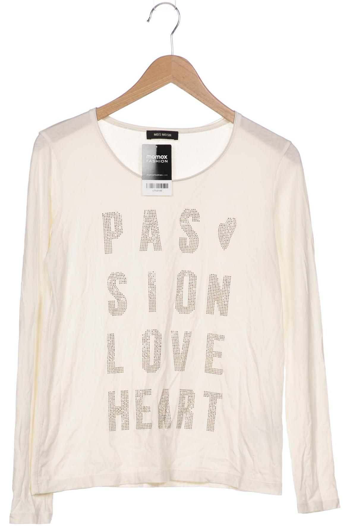 

Mos Mosh Damen Langarmshirt, cremeweiß, Gr. 38