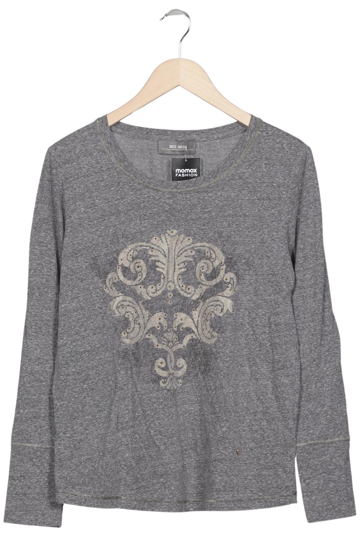 

Mos Mosh Damen Langarmshirt, grau, Gr. 38