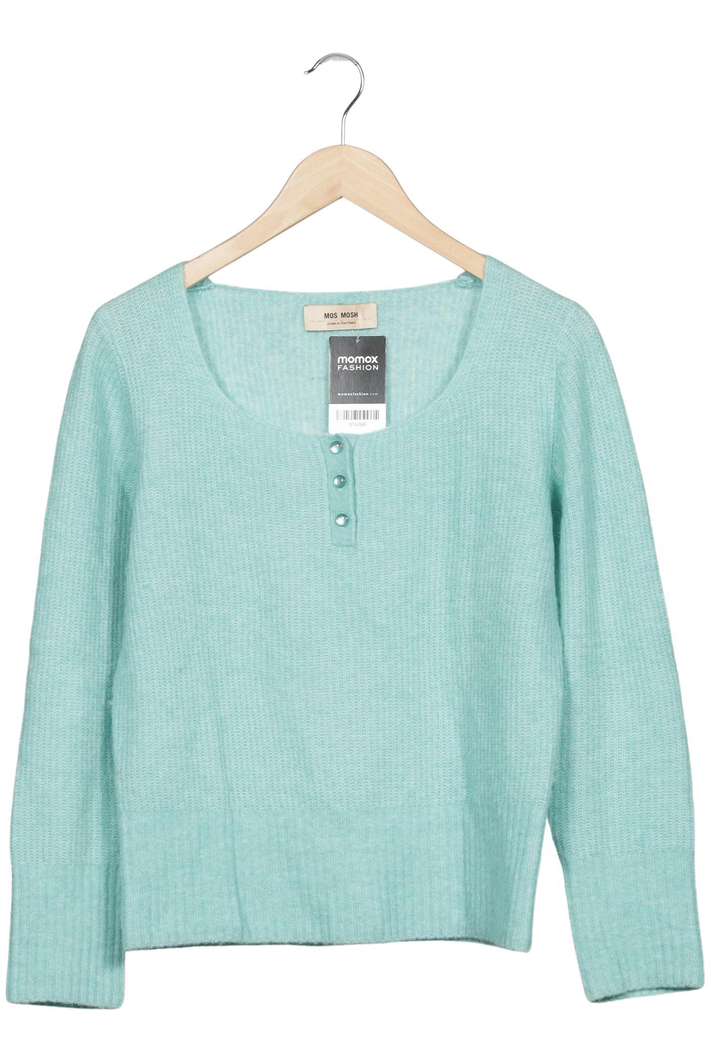 

Mos Mosh Damen Pullover, türkis, Gr. 34