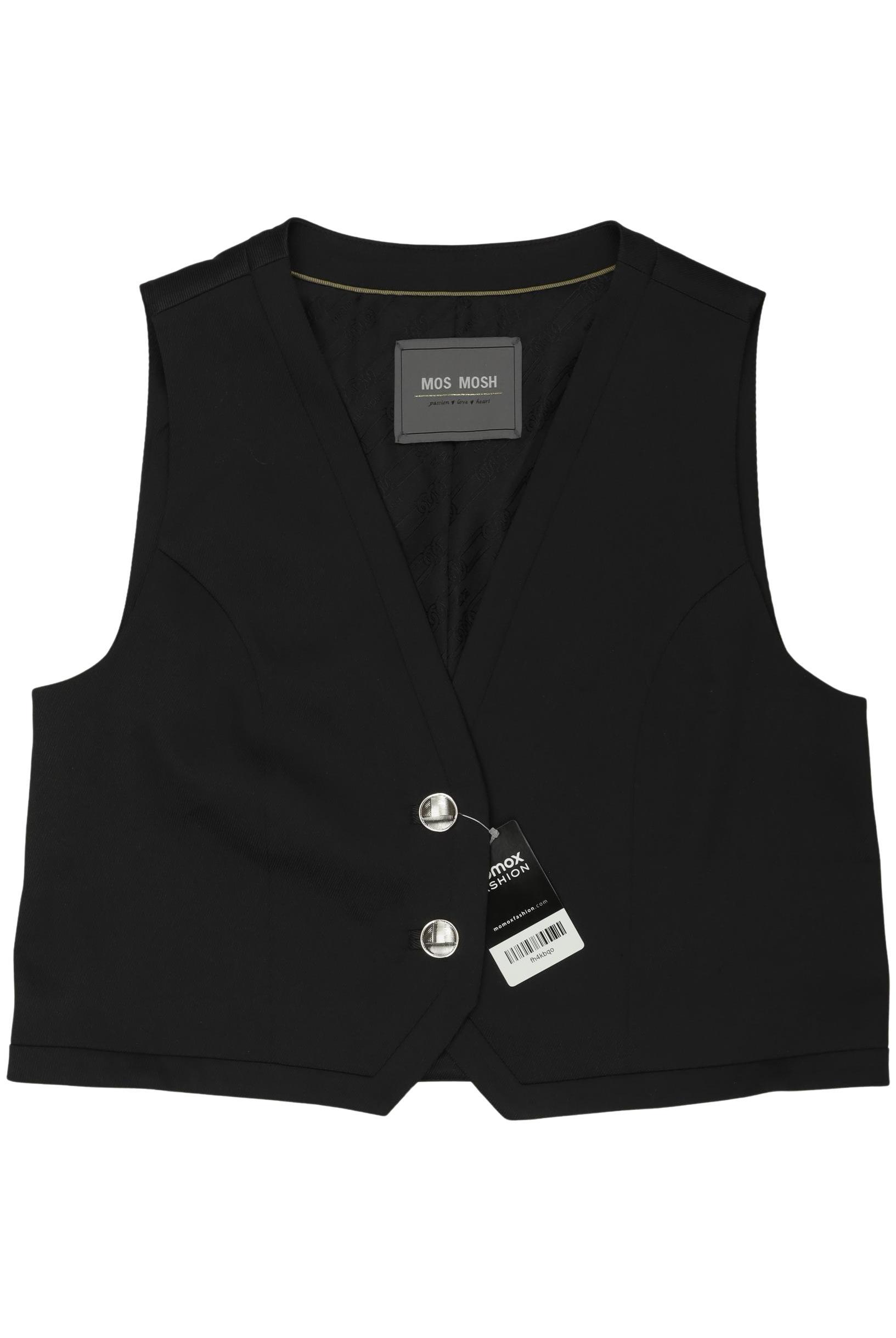 

Mos Mosh Damen Weste, schwarz, Gr. 40