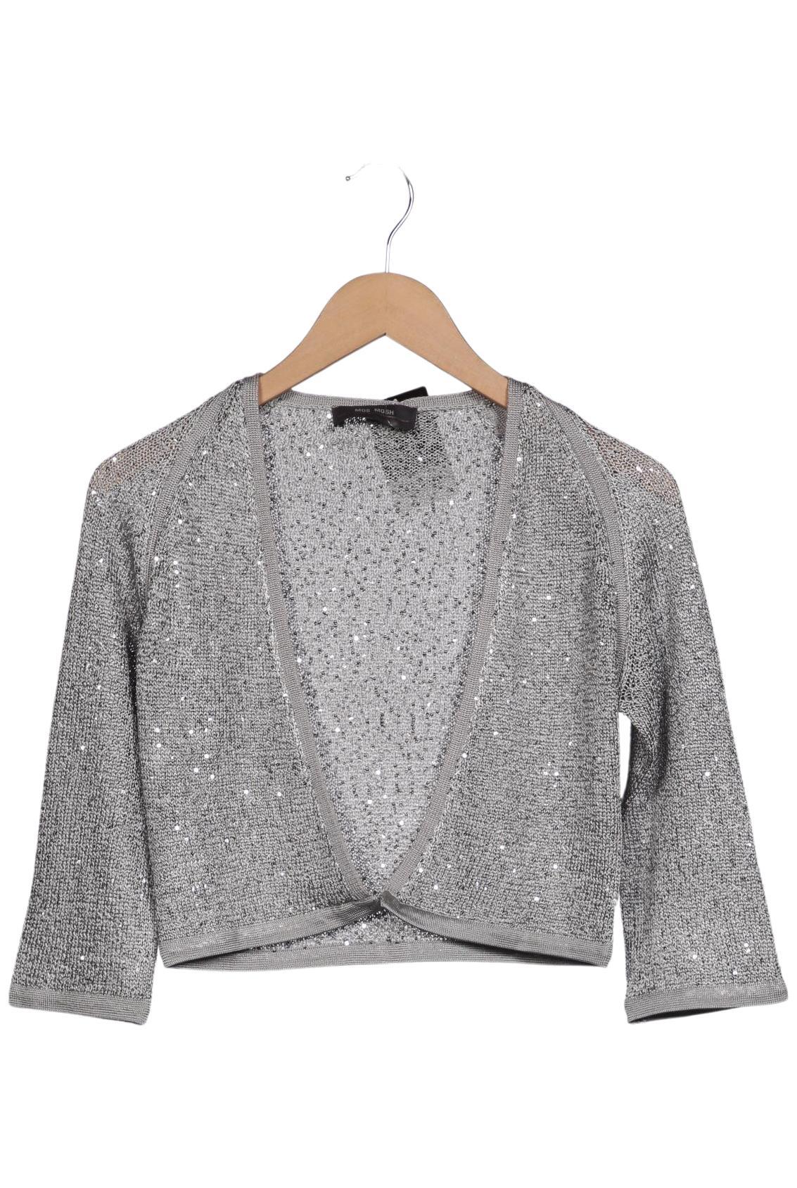 

Mos Mosh Damen Strickjacke, silber, Gr. 36
