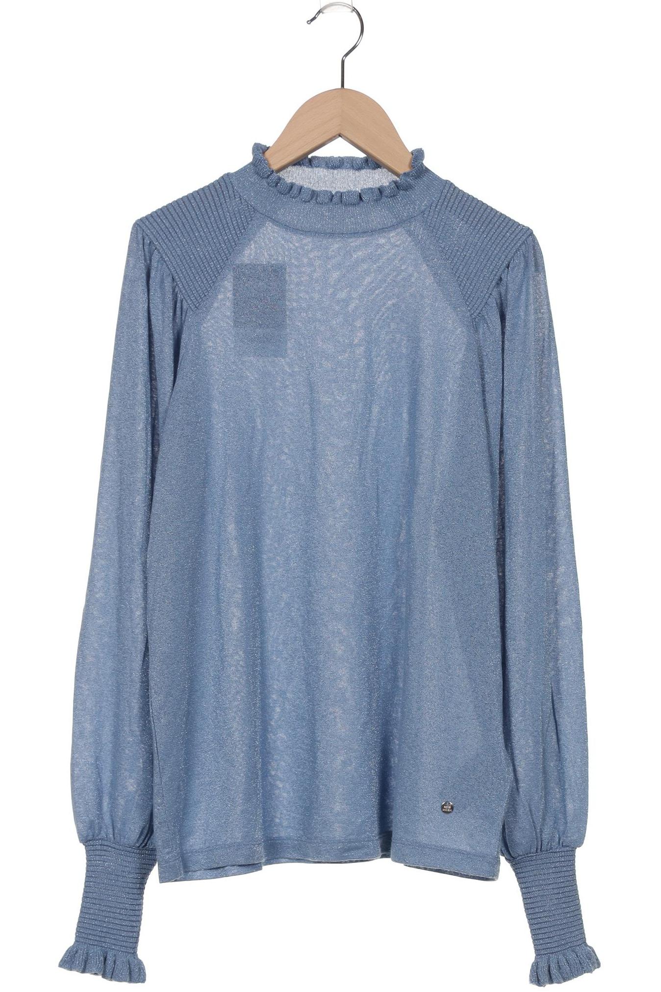 

Mos Mosh Damen Langarmshirt, hellblau, Gr. 34
