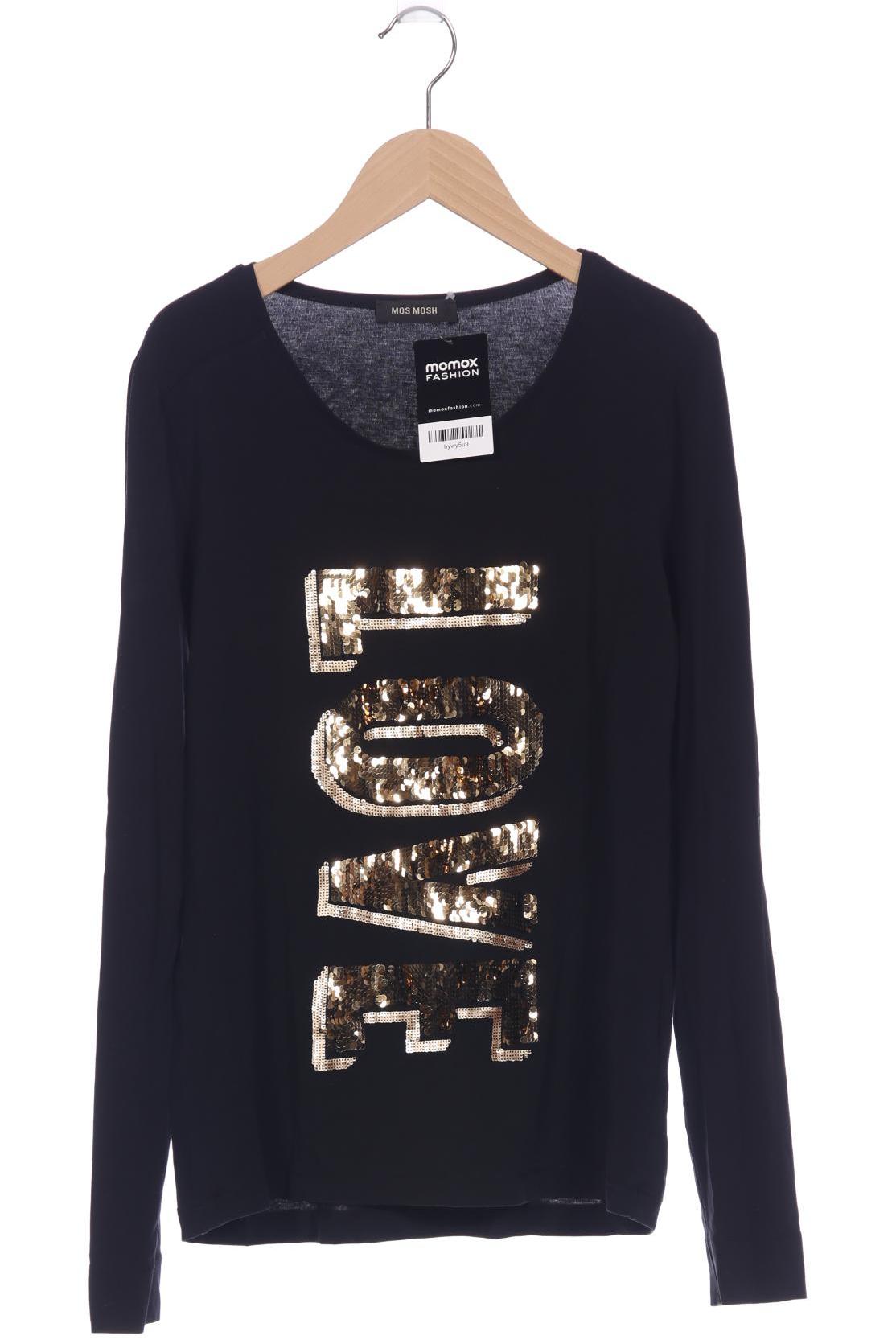 

Mos Mosh Damen Langarmshirt, schwarz, Gr. 36