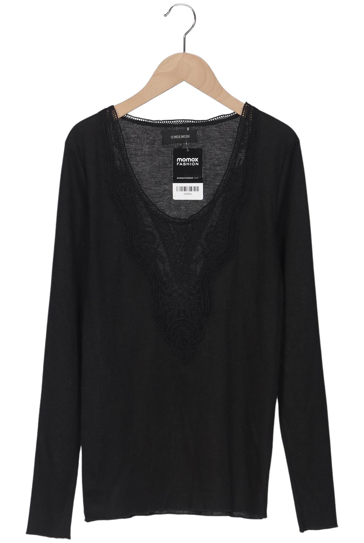 

Mos Mosh Damen Langarmshirt, schwarz, Gr. 36