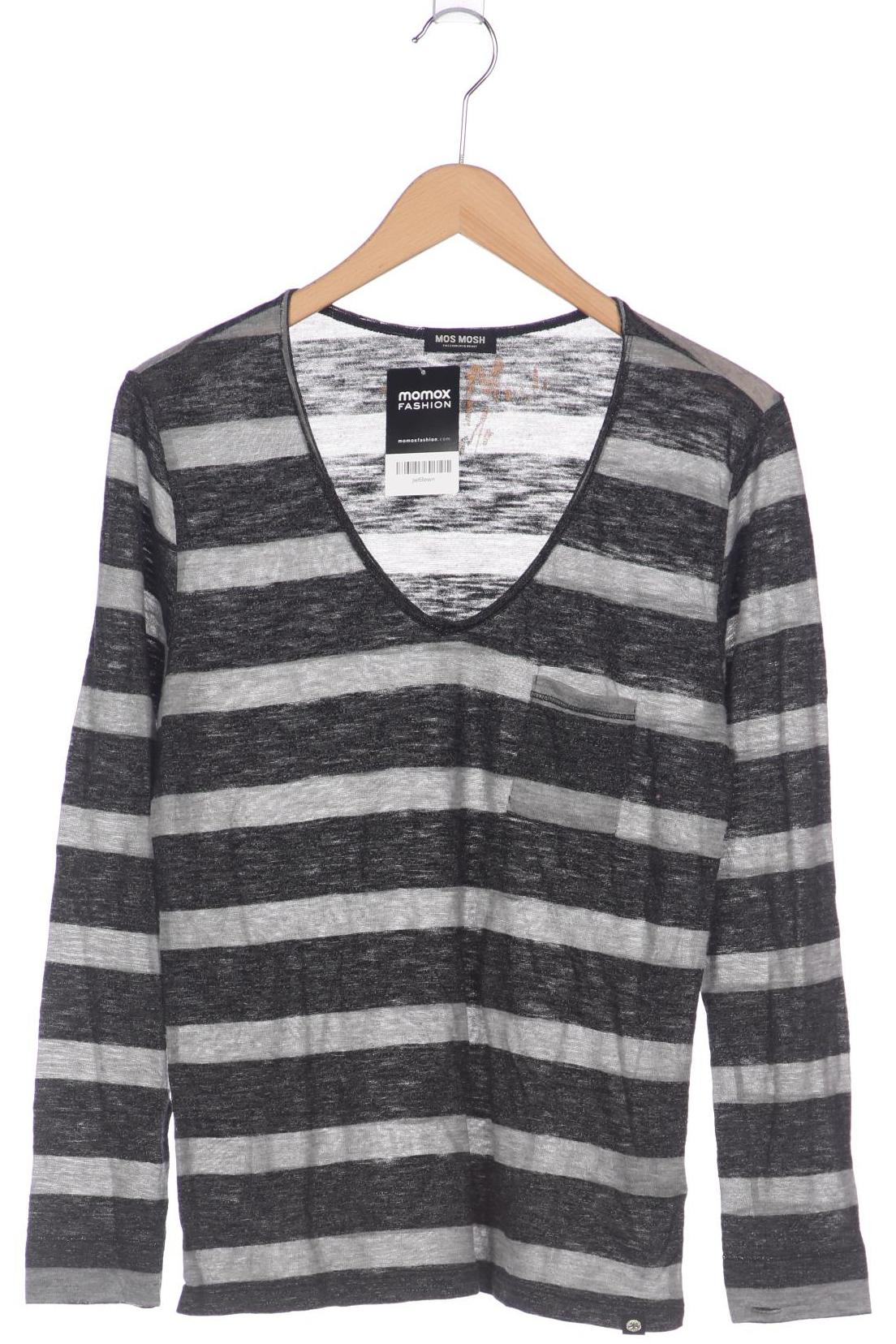 

Mos Mosh Damen Langarmshirt, grau, Gr. 42