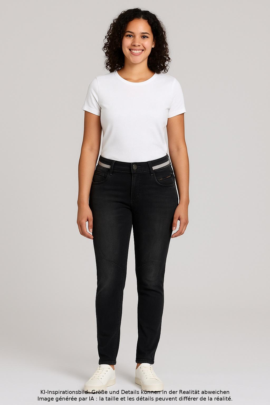 

Mos Mosh Damen Jeans, schwarz, Gr. 27