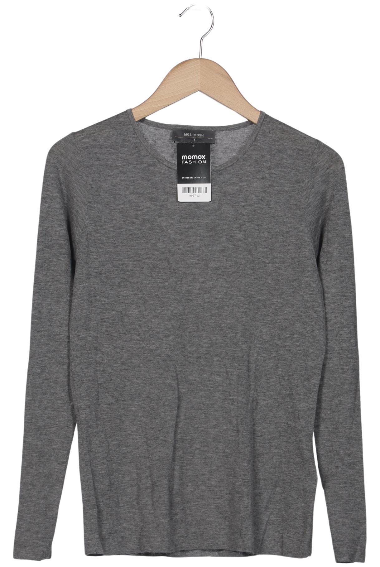 

Mos Mosh Damen Langarmshirt, grau, Gr. 38