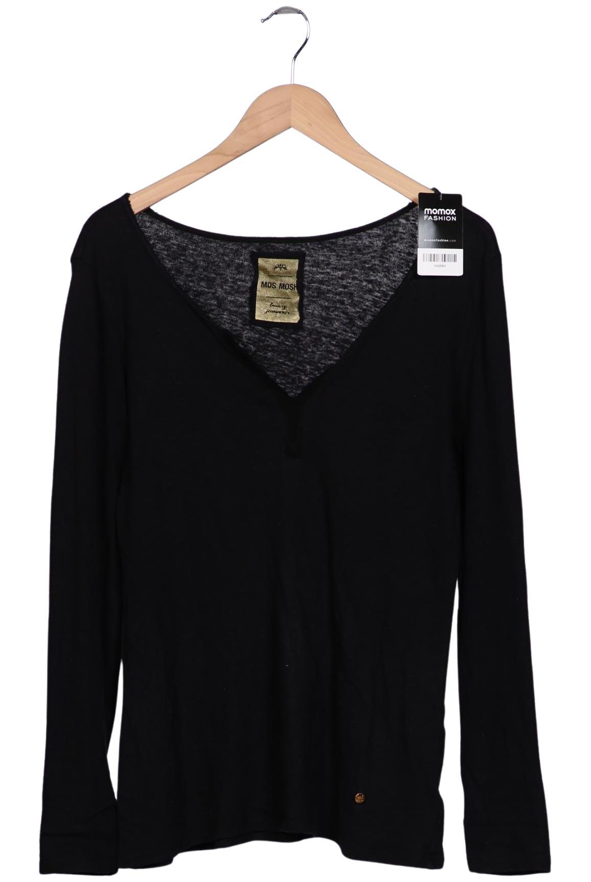 

Mos Mosh Damen Langarmshirt, schwarz, Gr. 38