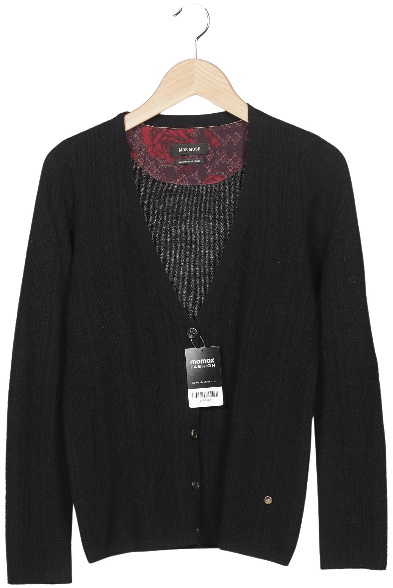 

Mos Mosh Damen Strickjacke, schwarz, Gr. 34