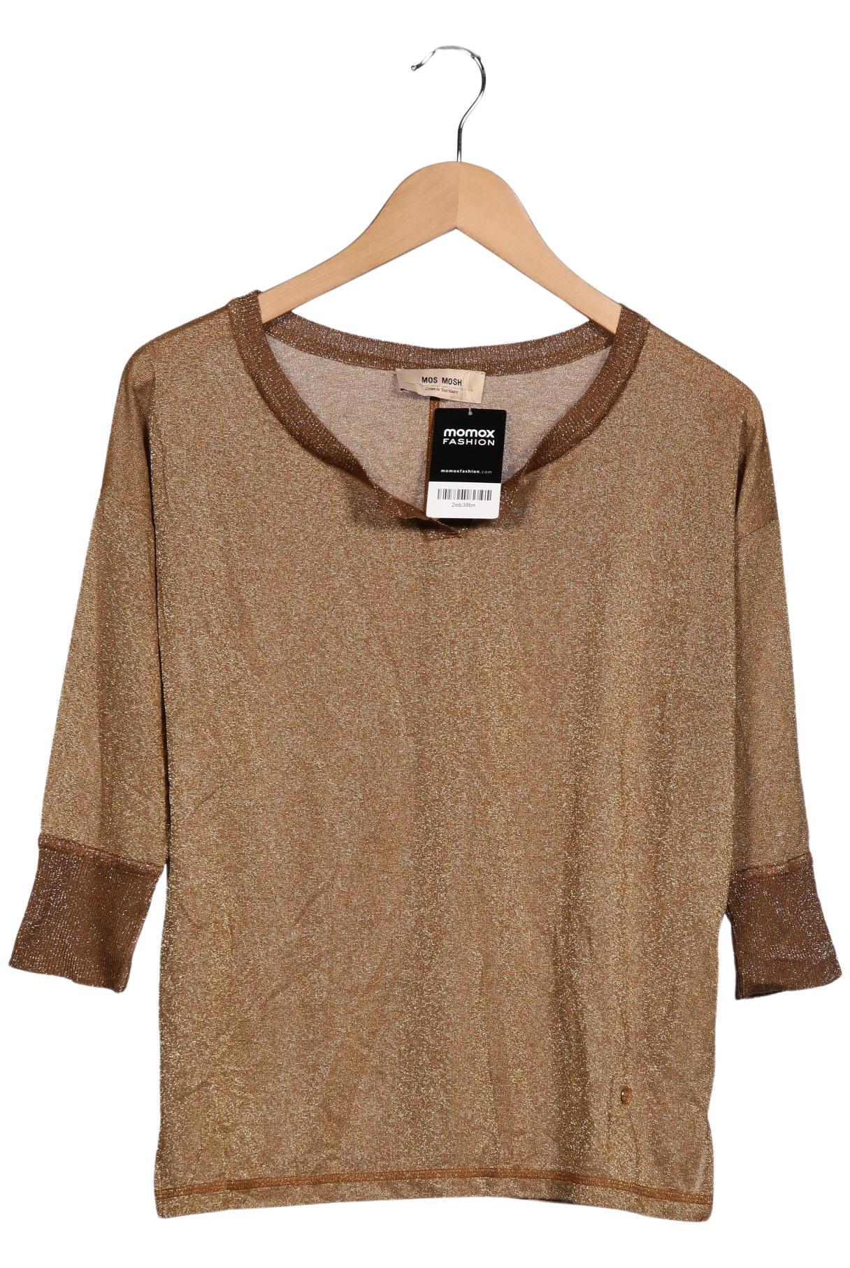 

Mos Mosh Damen Langarmshirt, gold, Gr. 36