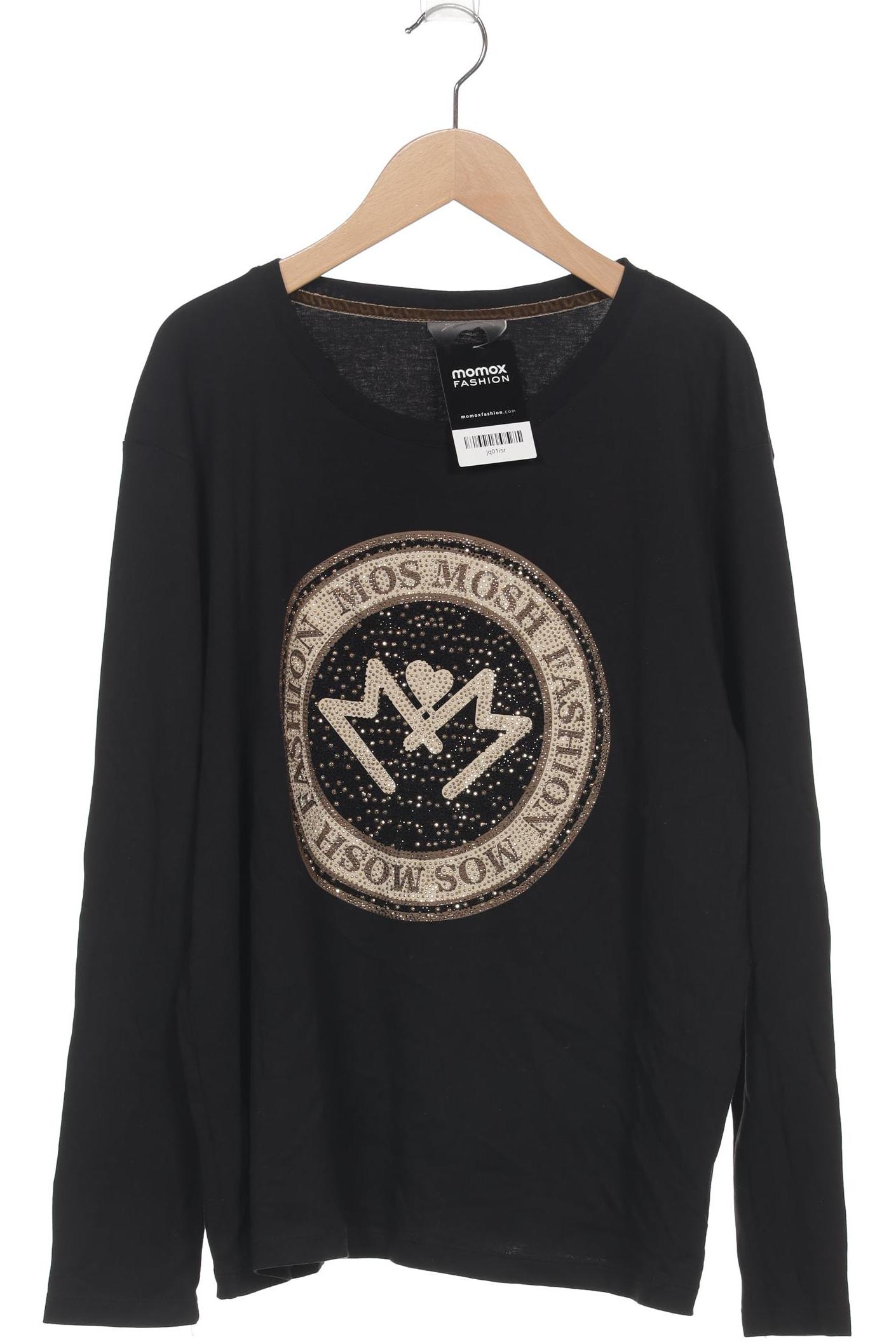 

Mos Mosh Damen Langarmshirt, schwarz, Gr. 38