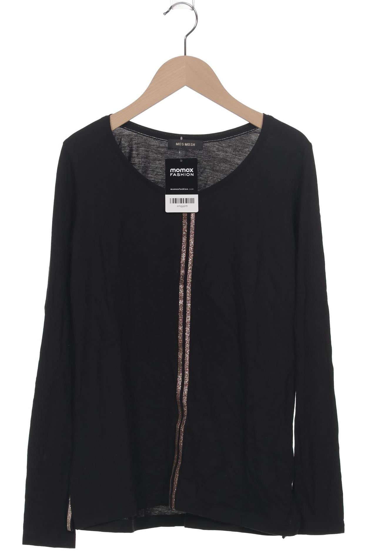 

Mos Mosh Damen Langarmshirt, schwarz, Gr. 36