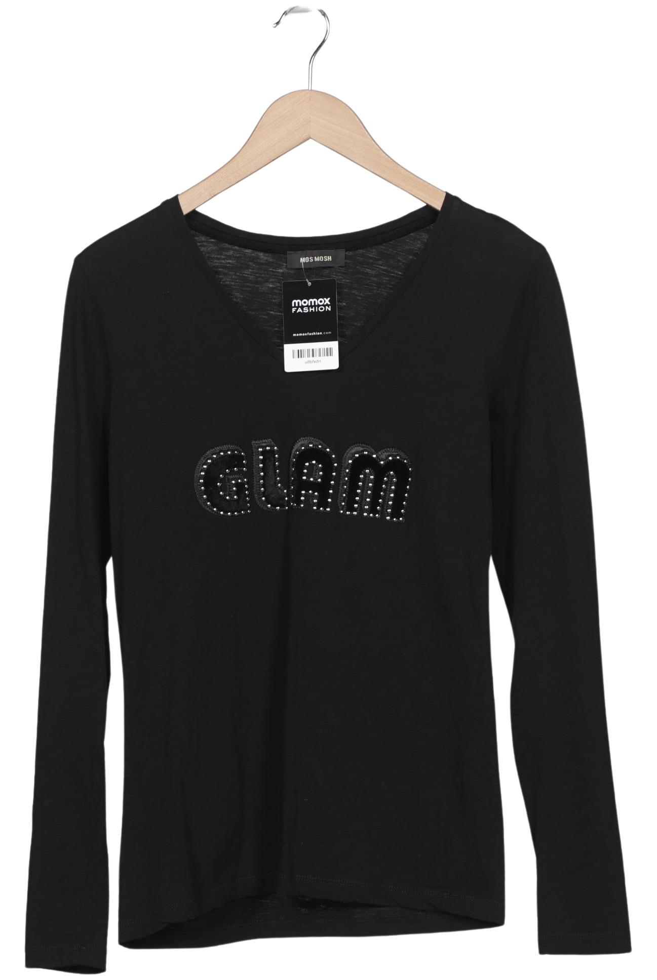 

Mos Mosh Damen Langarmshirt, schwarz, Gr. 38