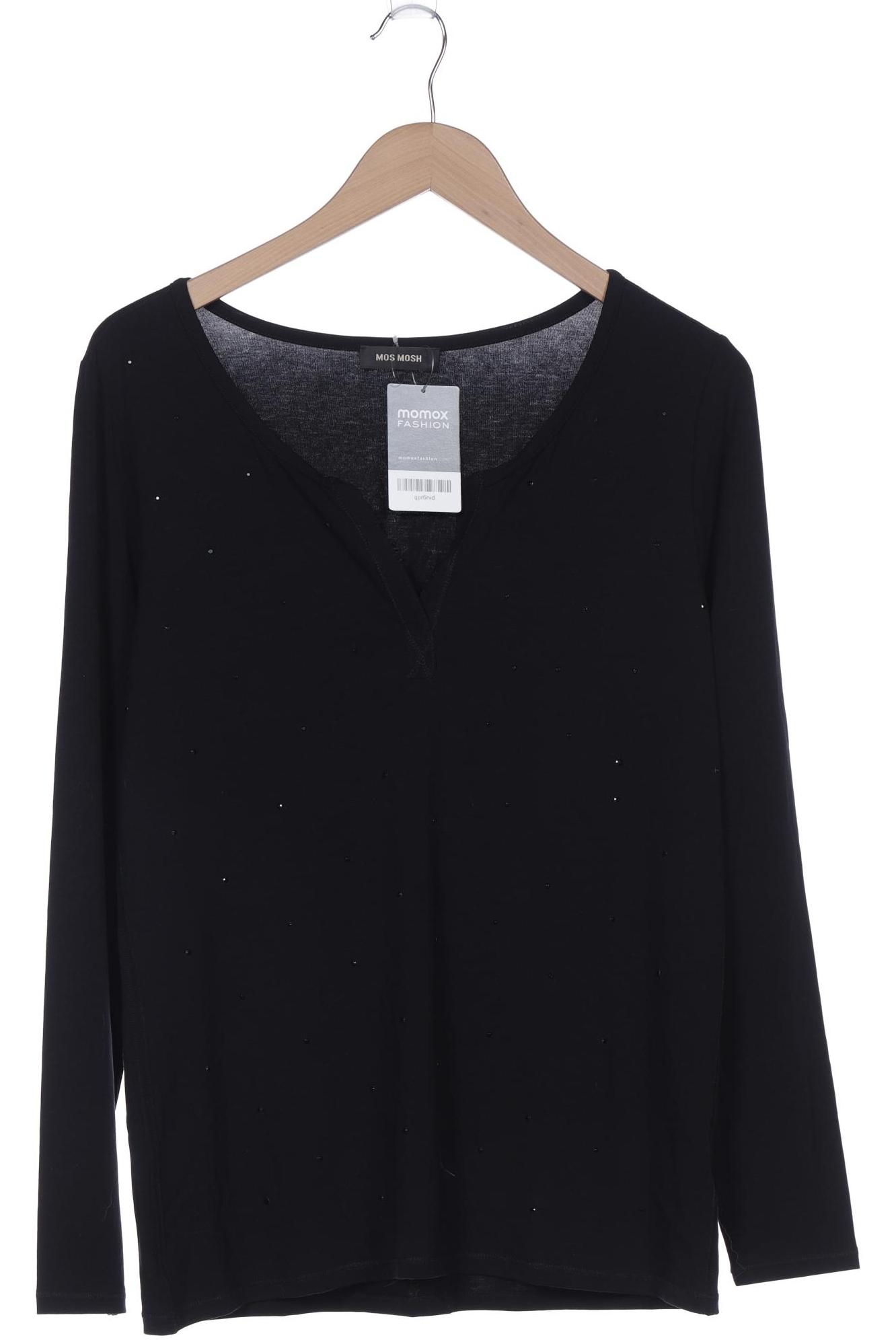 

Mos Mosh Damen Langarmshirt, schwarz, Gr. 42